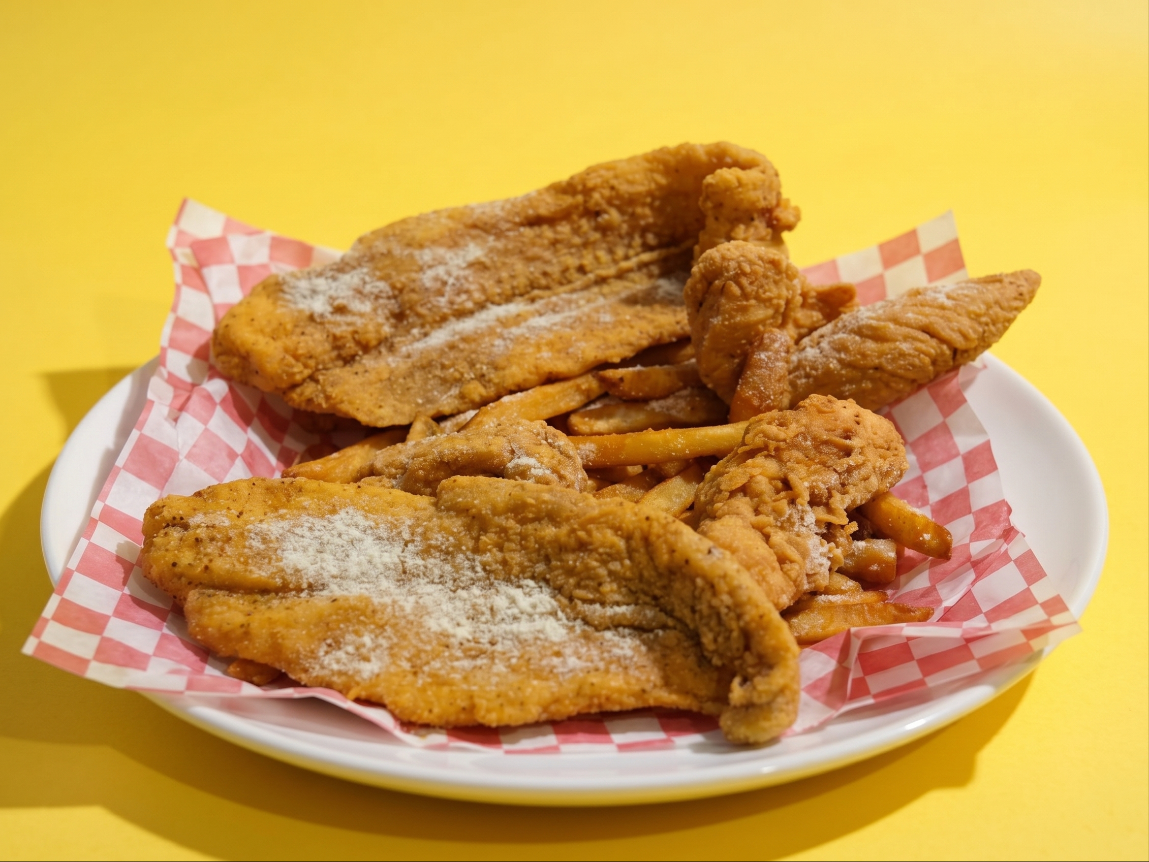 Fish & Chicken Basket.