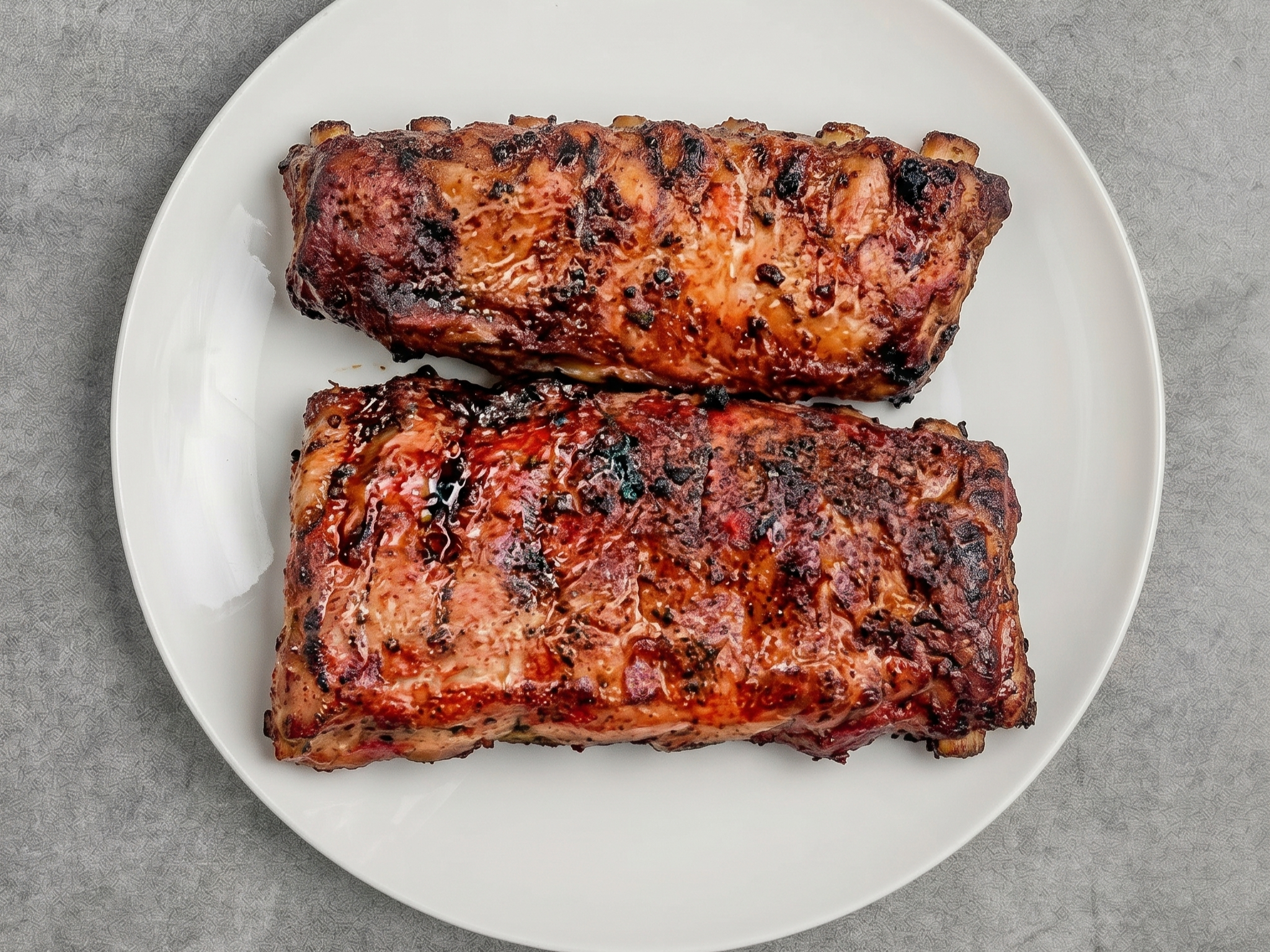 Smoked Sweet Ribs.