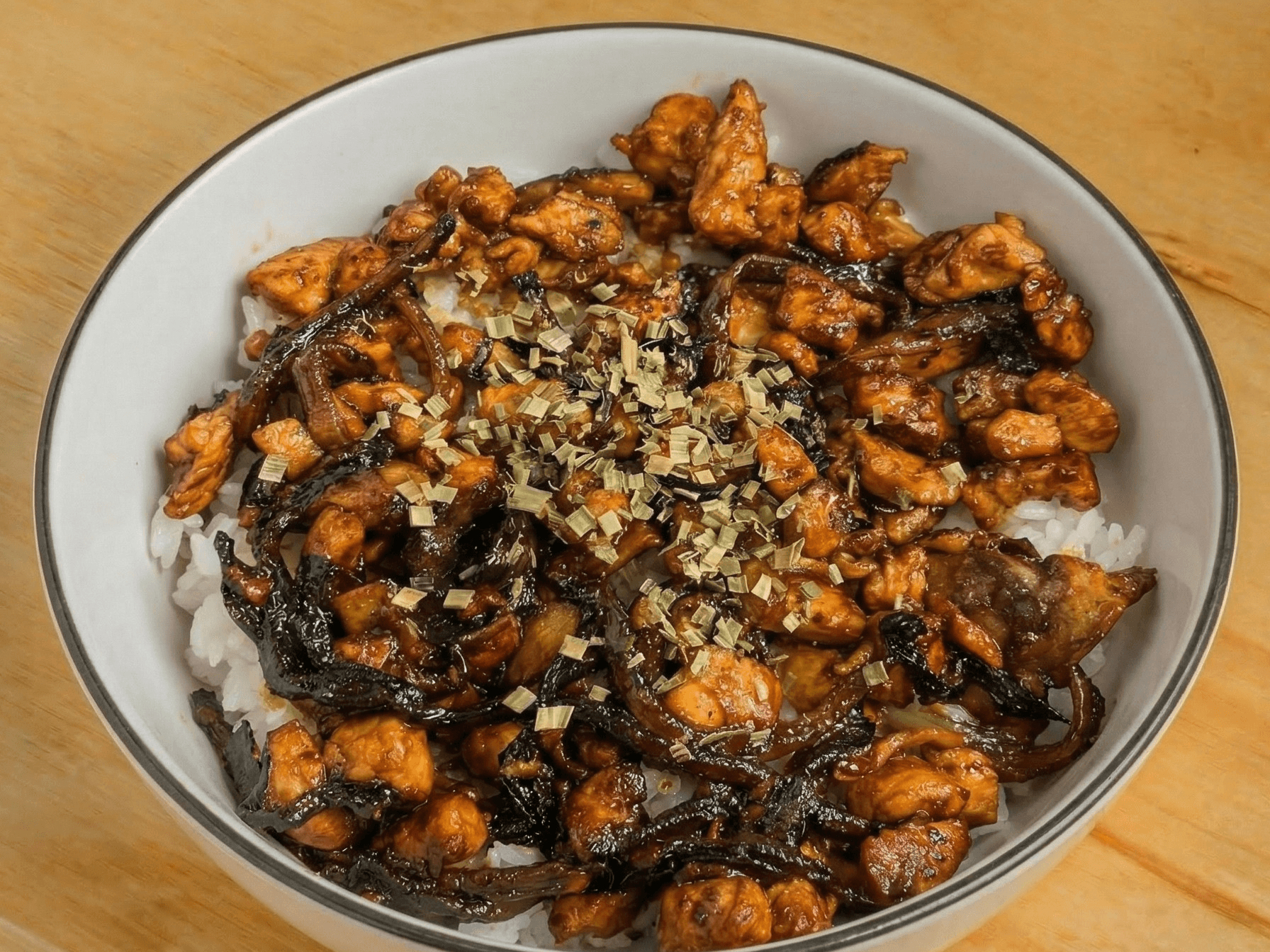 Chicken Teriyaki Bowl.