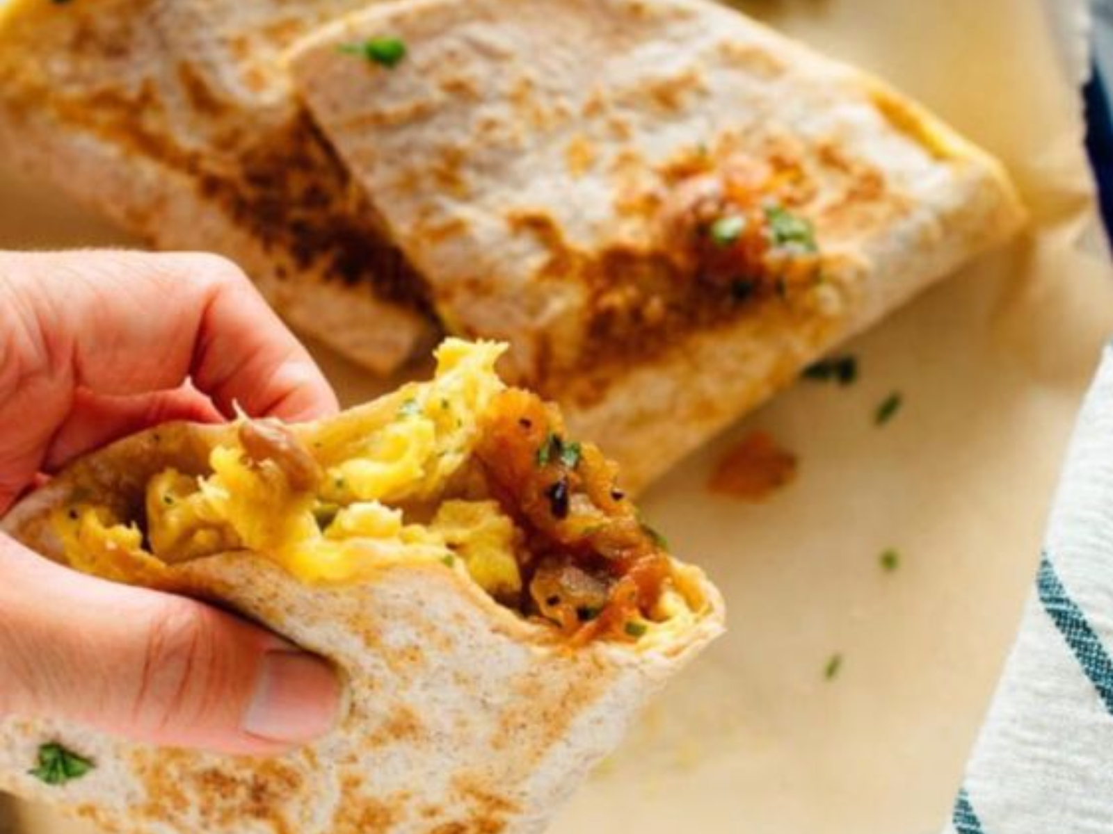 Breakfast Quesadilla.