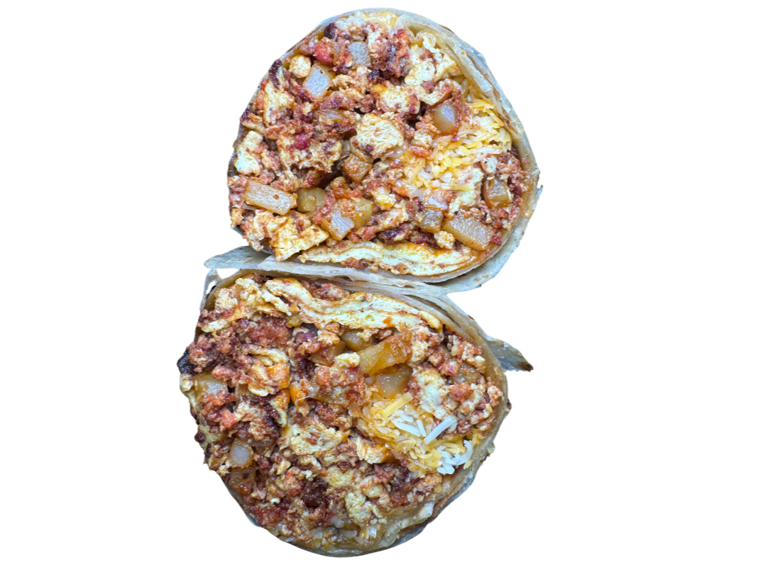 Chorizo Burrito.