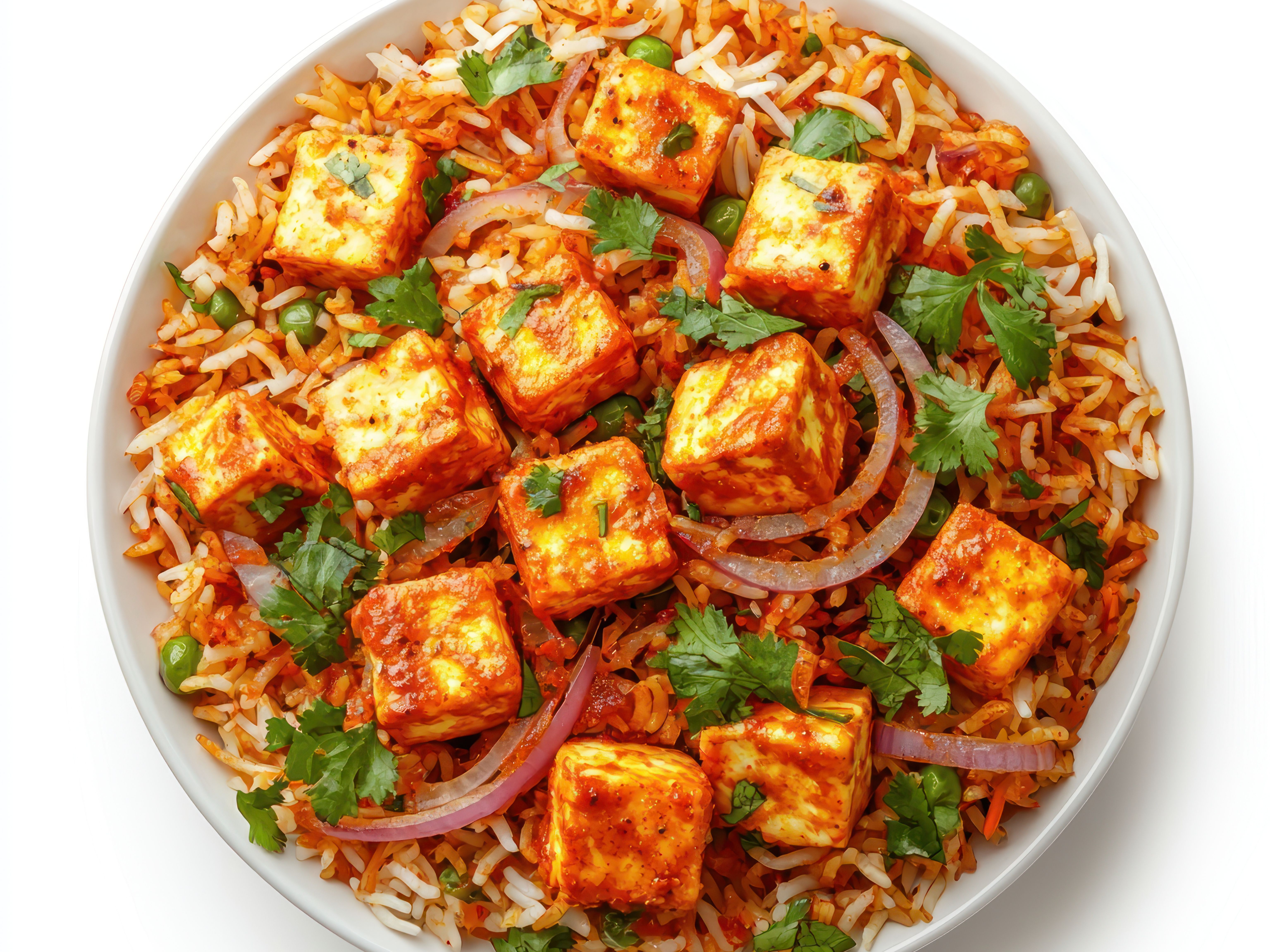 Gongura Paneer Biryani.