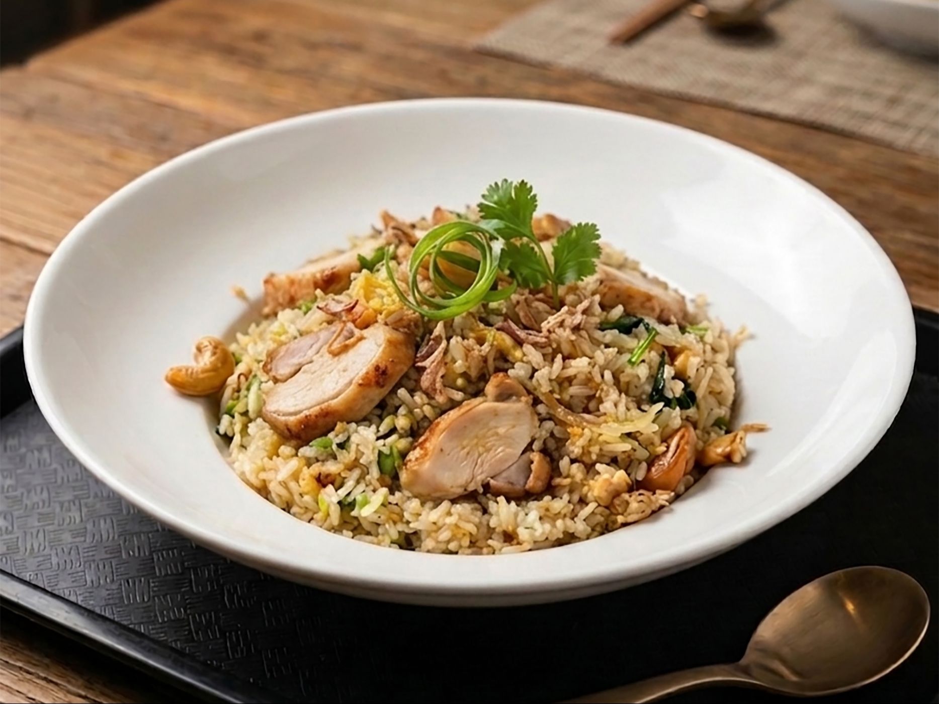 T3. Chicken Thai Fried Rice.