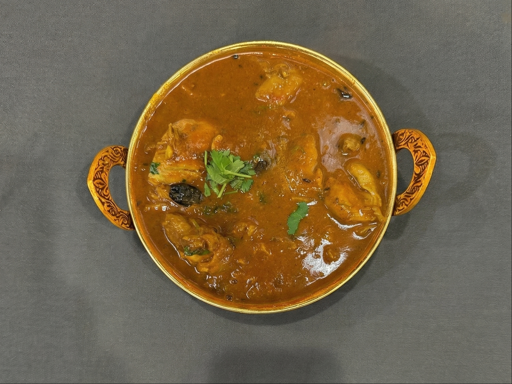 Andhra Chicken Curry.