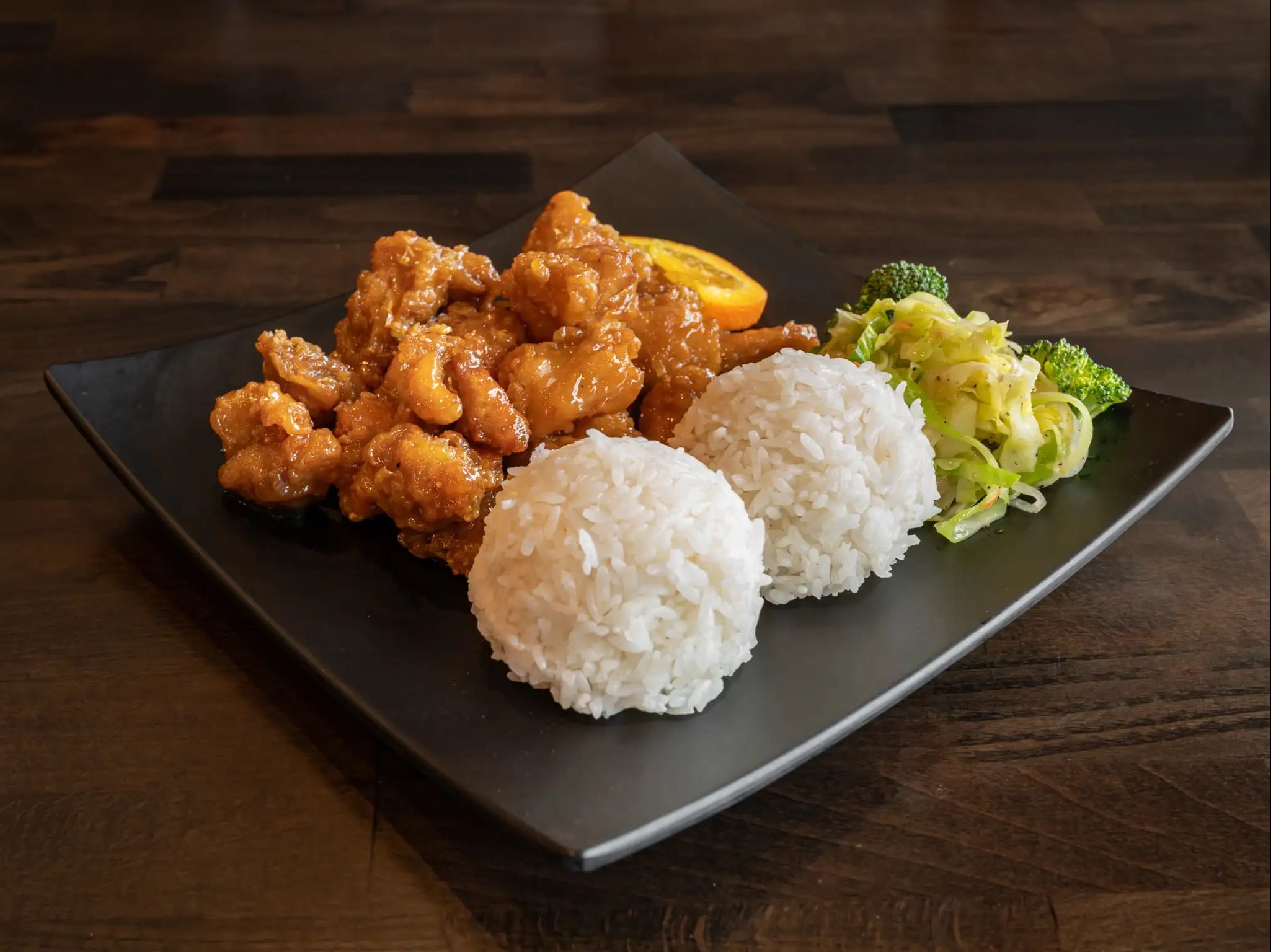 Orange Chicken.