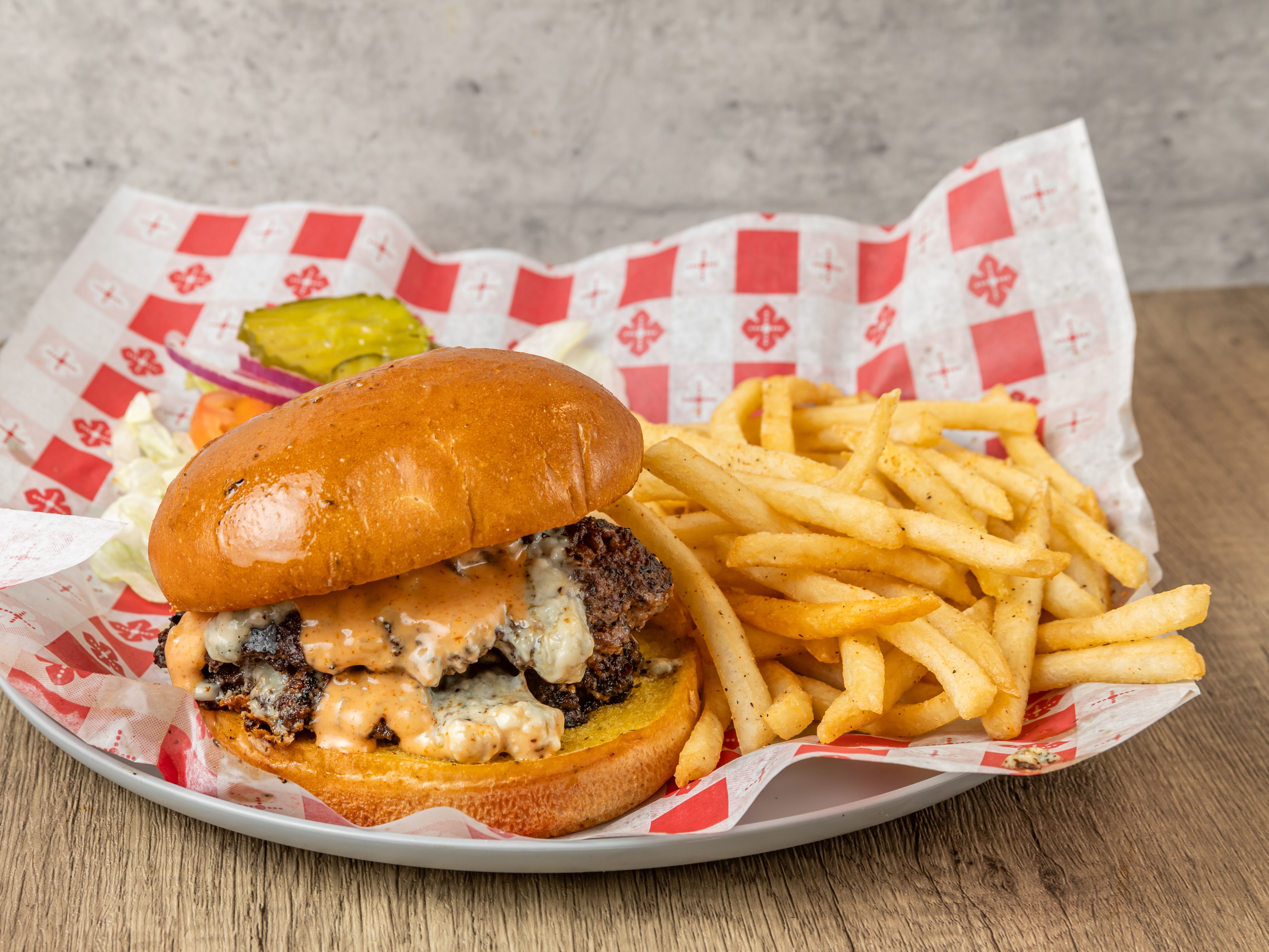 Blue Cheese Double Smash