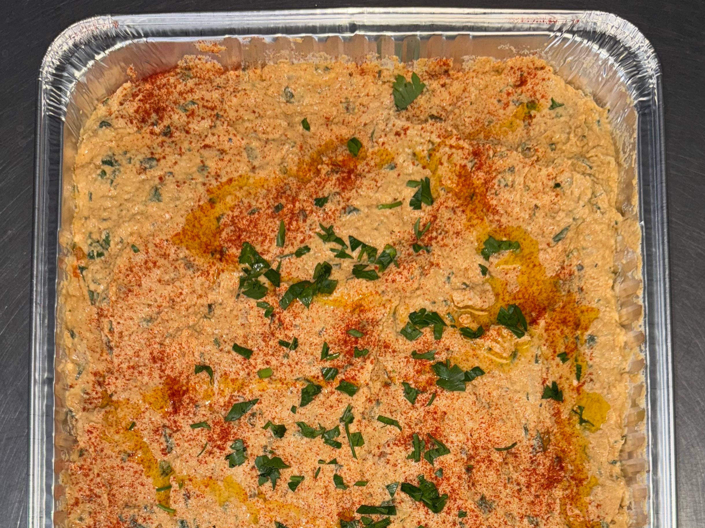 Full Tray Baba-ganoush.