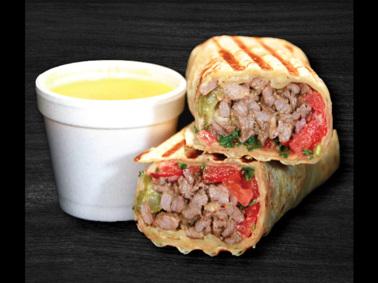 Beef Wrap.