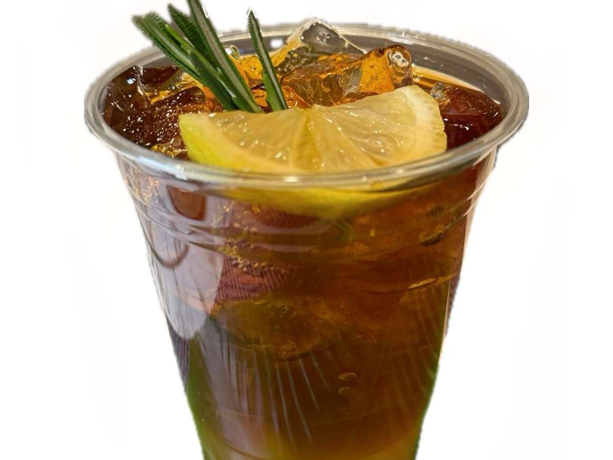 Lemon Thai Iced Tea.