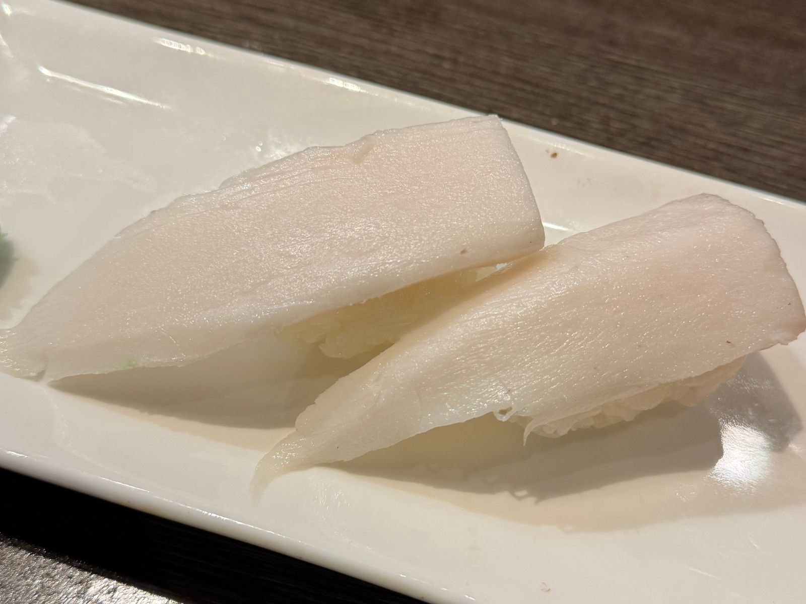 Shiro Maguro Nigiri.