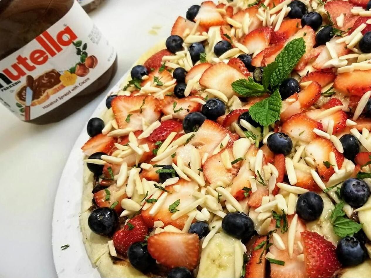 Nutella Pizza (Take & Bake).