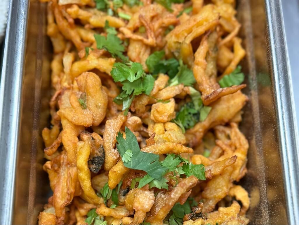 Onion Pakora.