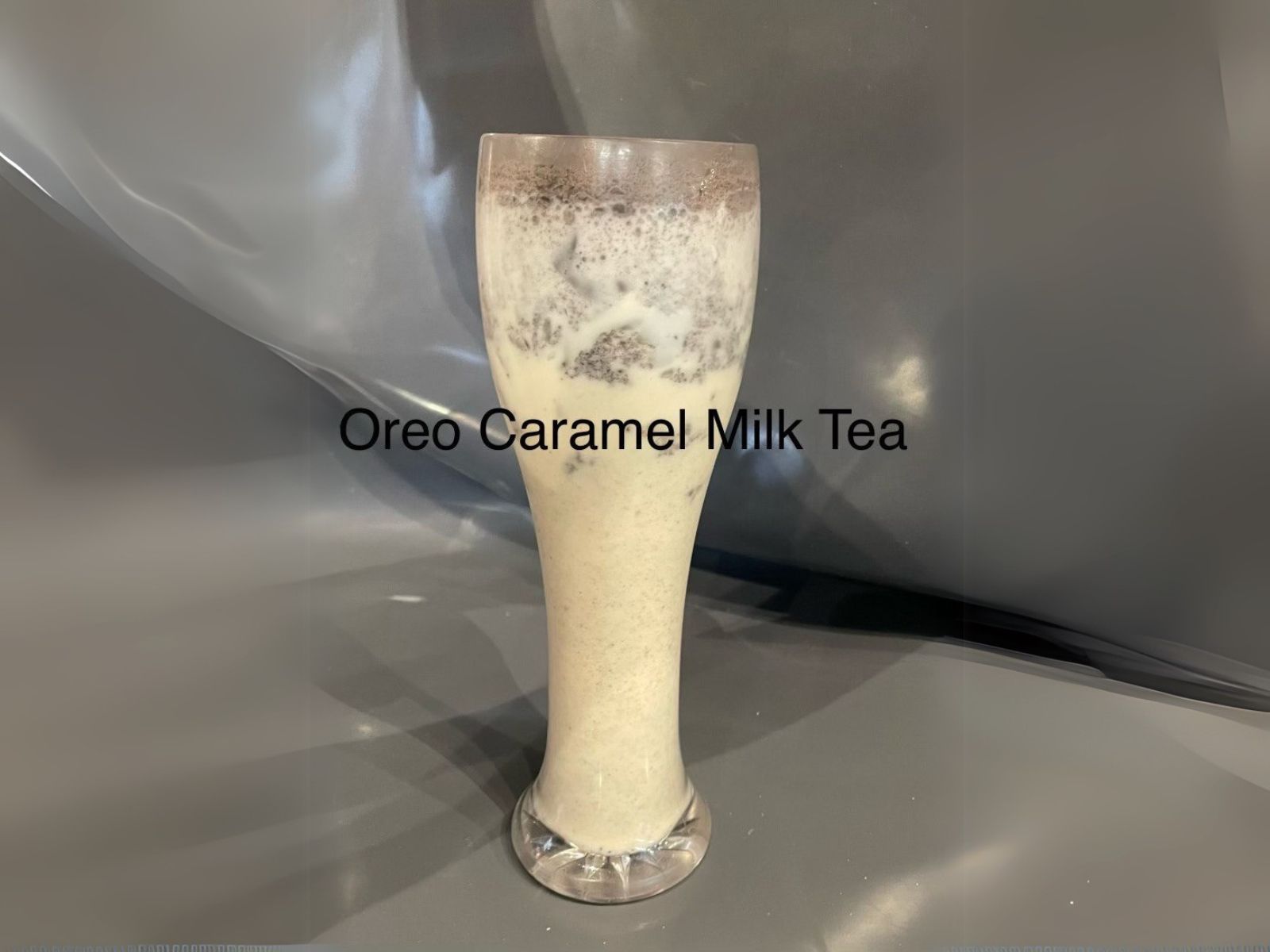 Oreo Caramel Milk Tea