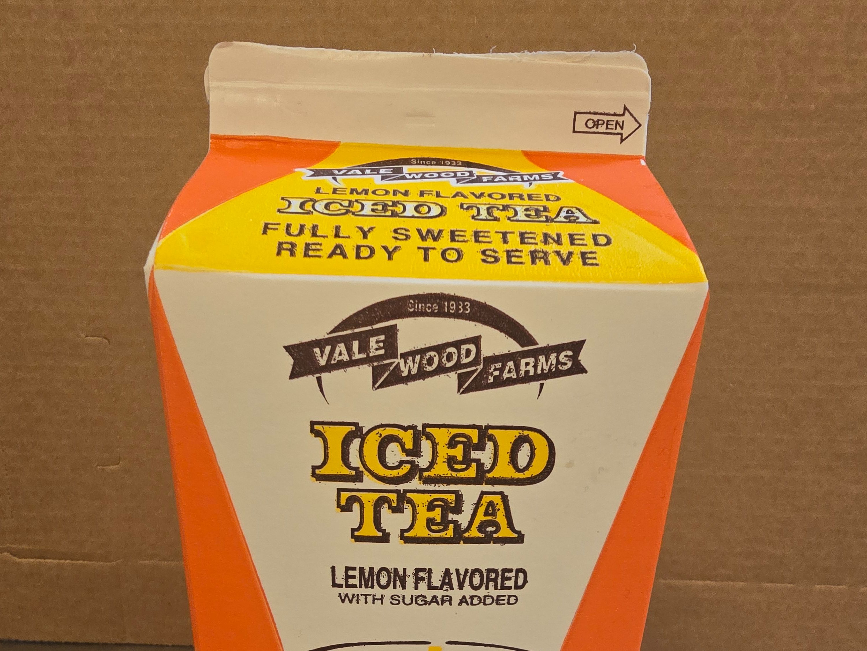 Vale Wood Farms Tea Pint.