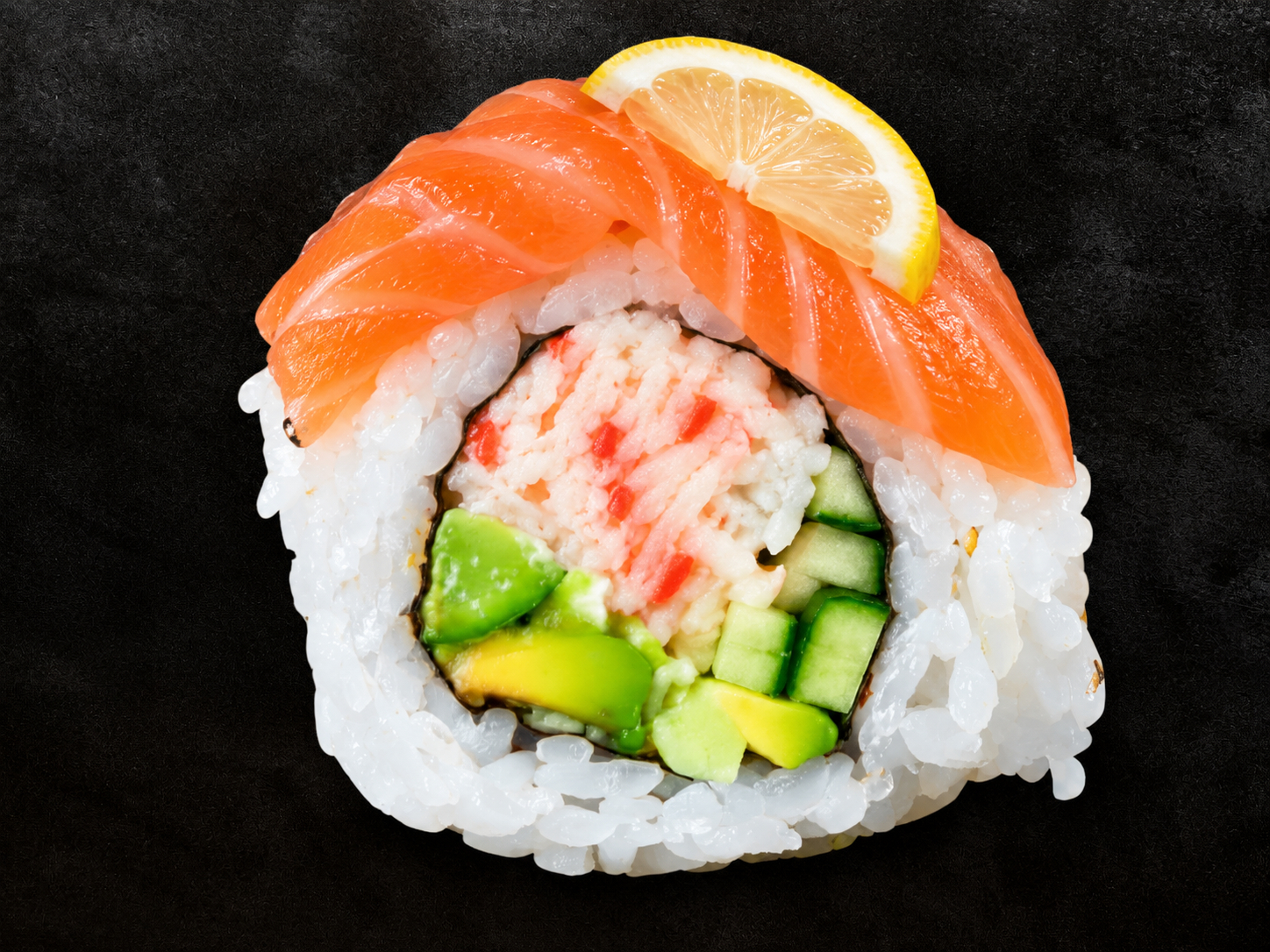 Salmon Lemon Roll*.