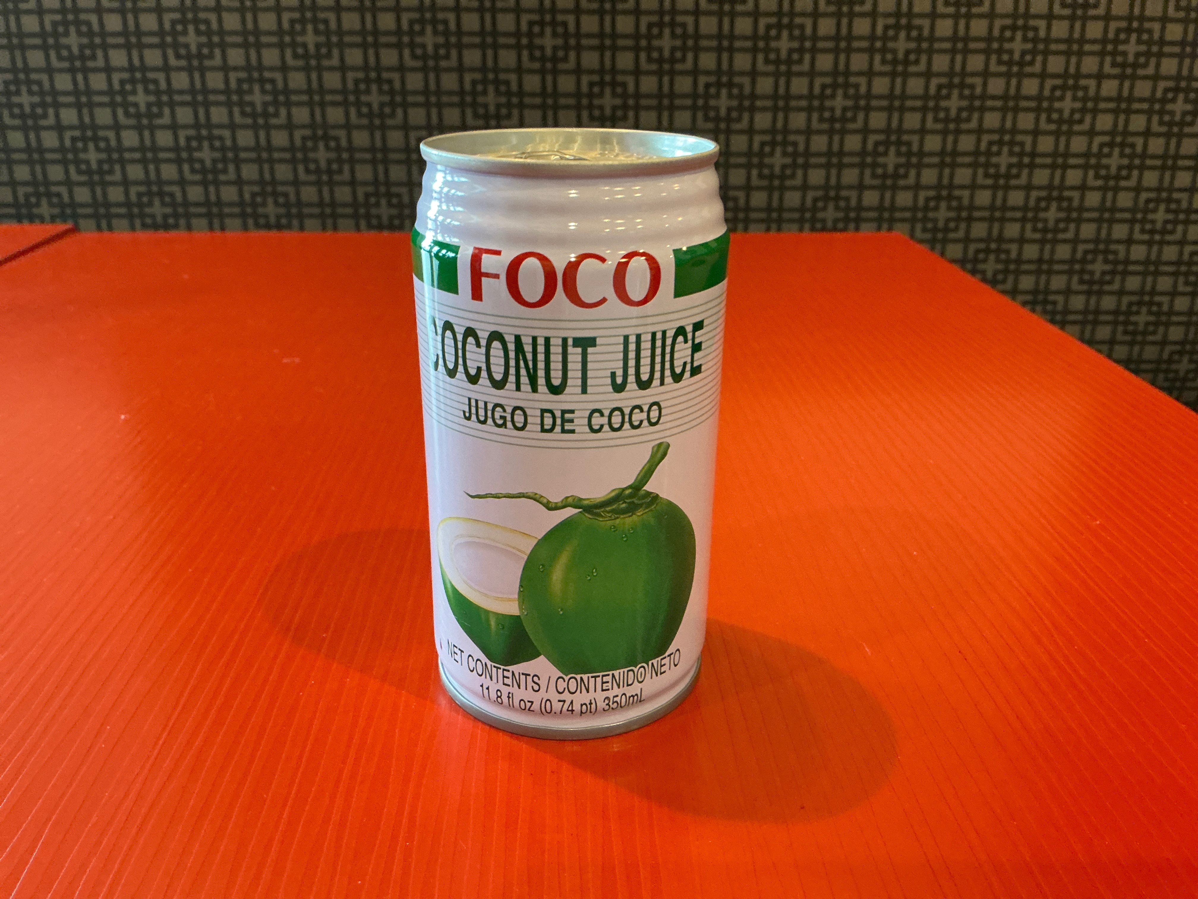 Can Coconut Juice.