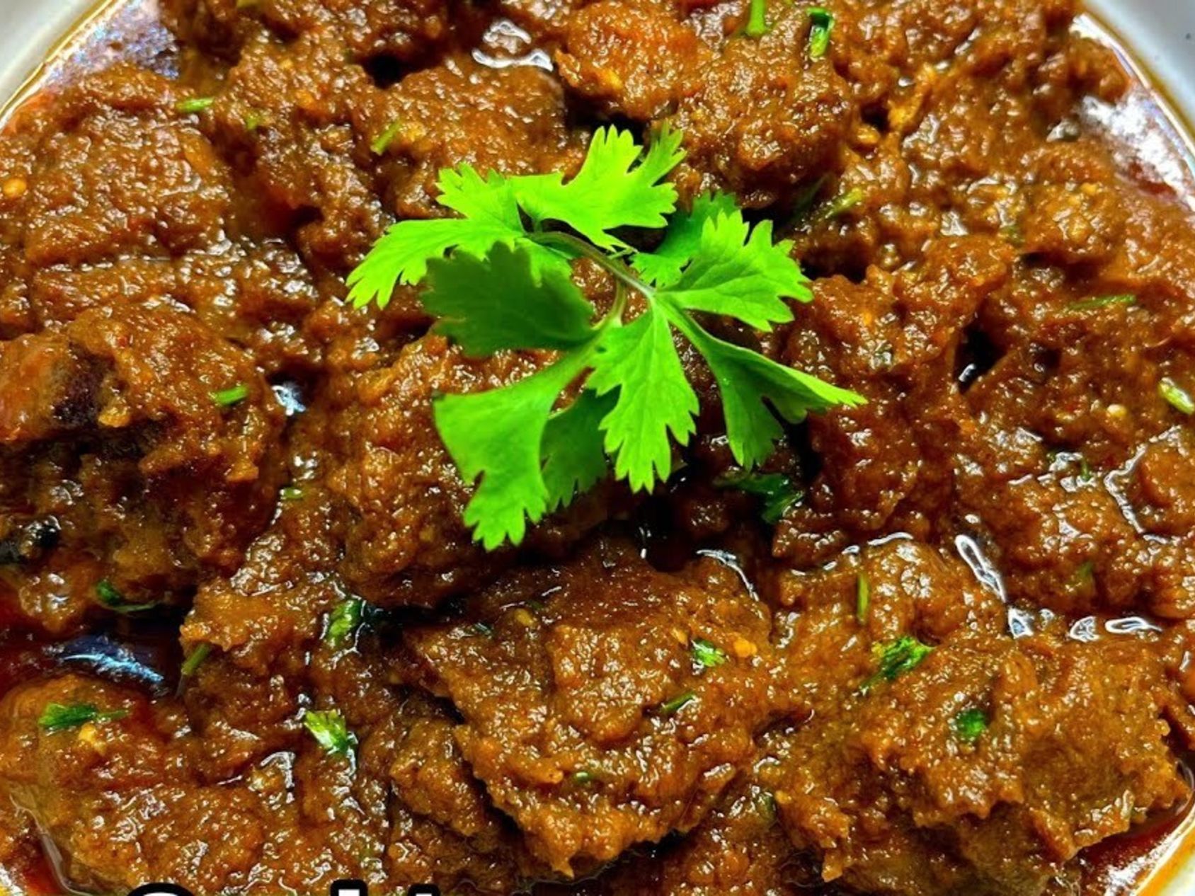 Bhuna Gosht Punjabi (Goat Curry).