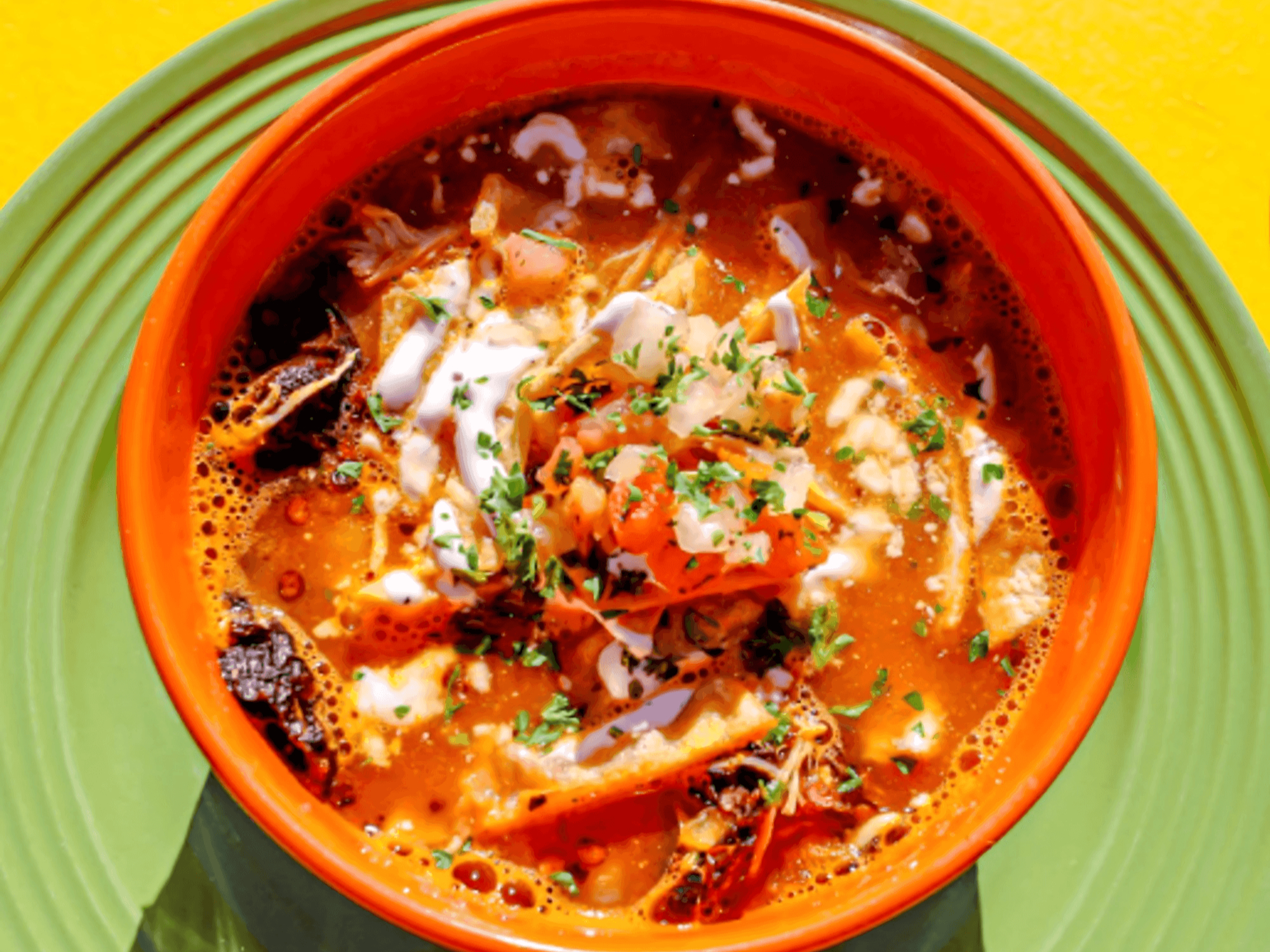 Chicken Tortilla Soup*.