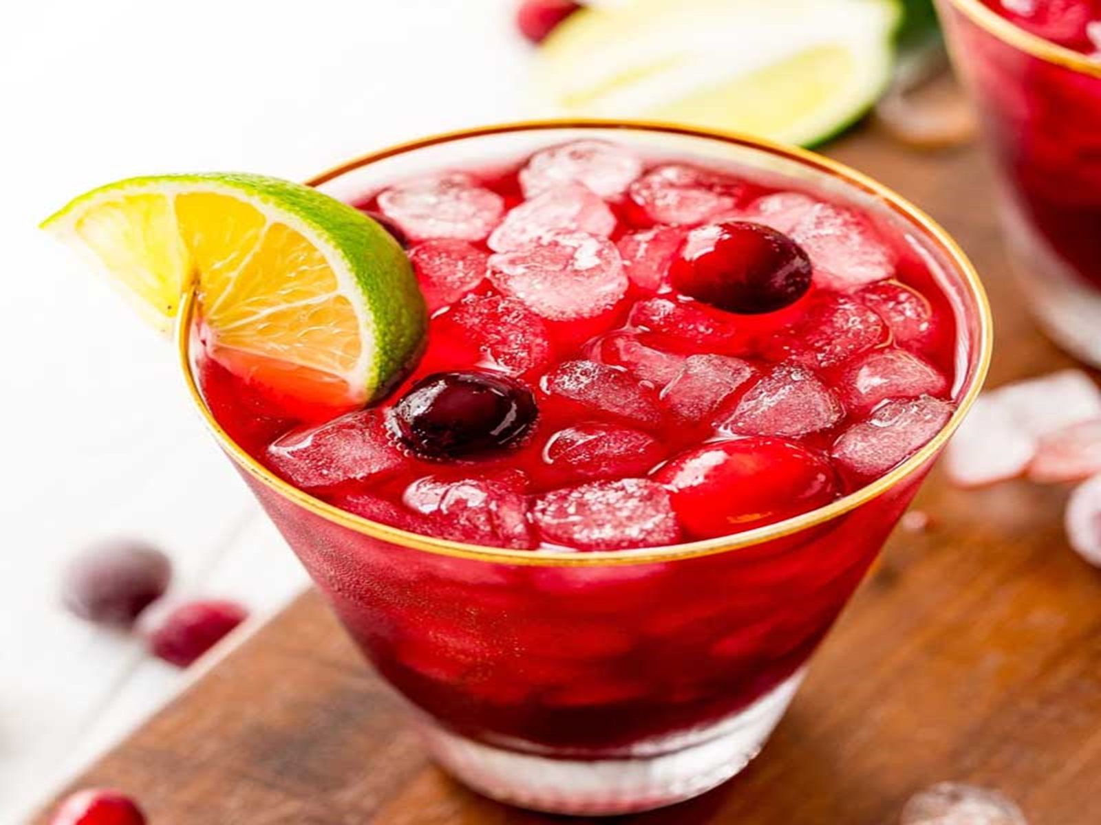Cranberry Juice.
