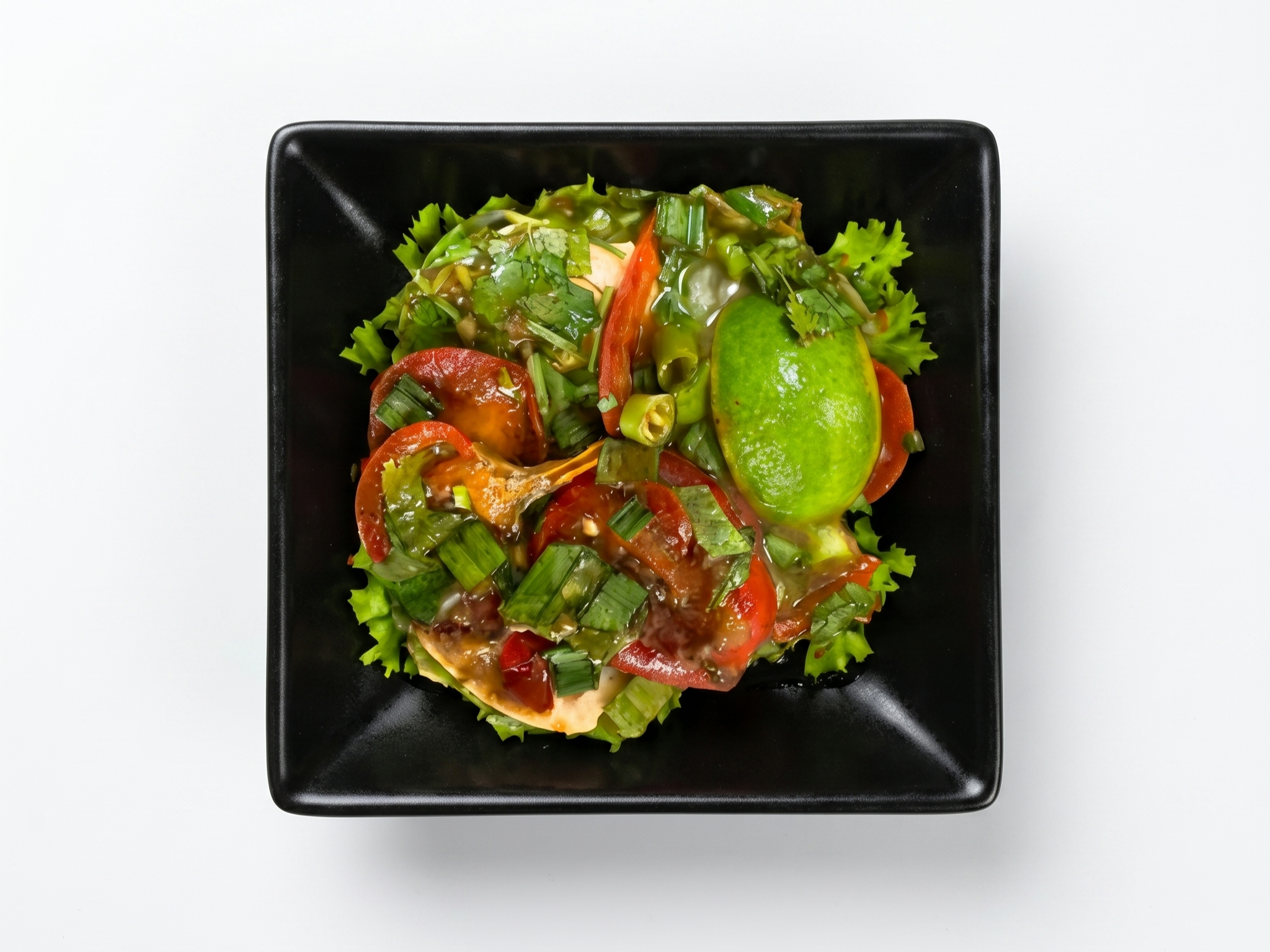 Salad Bowl Ground Beef.
