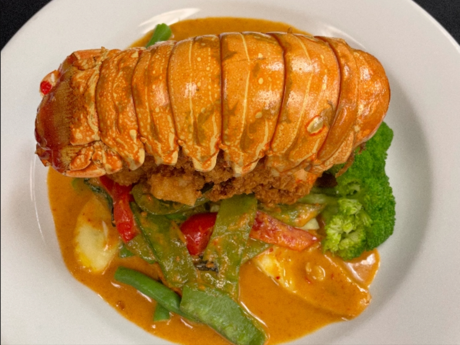 Curry Fried Lobster.