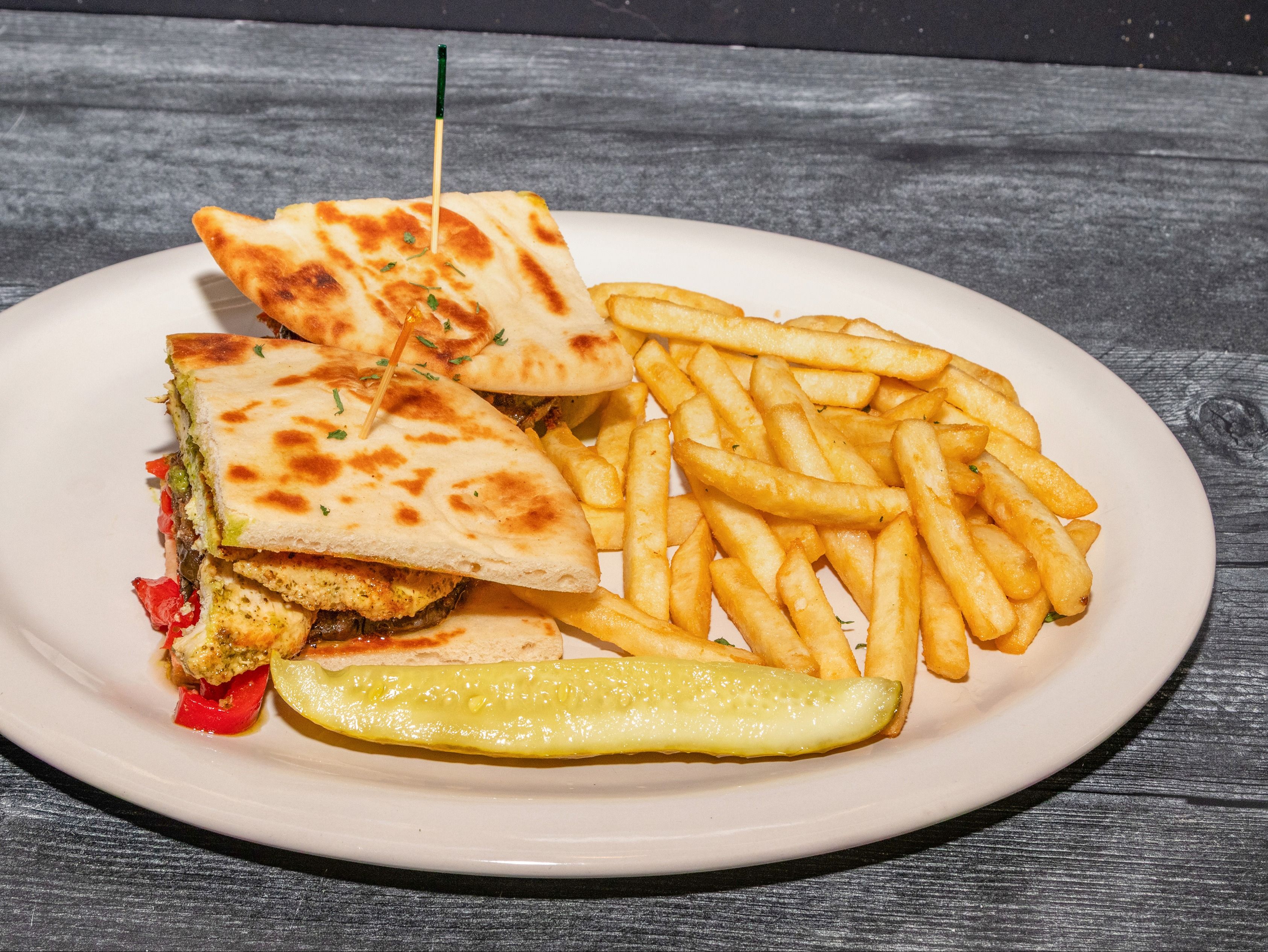 Grilled Chicken Sandwich.