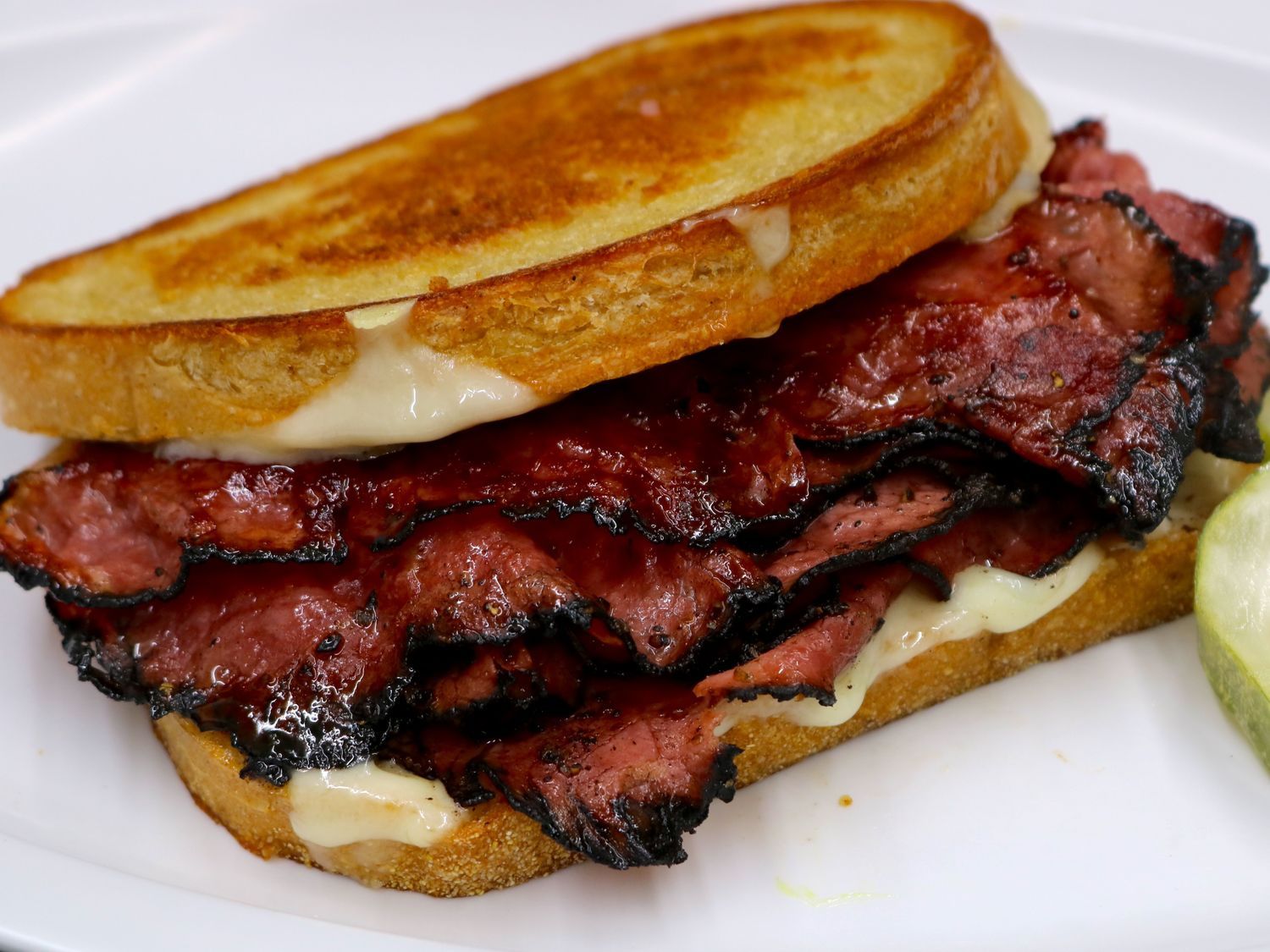 Pastrami Reuben Sandwich.