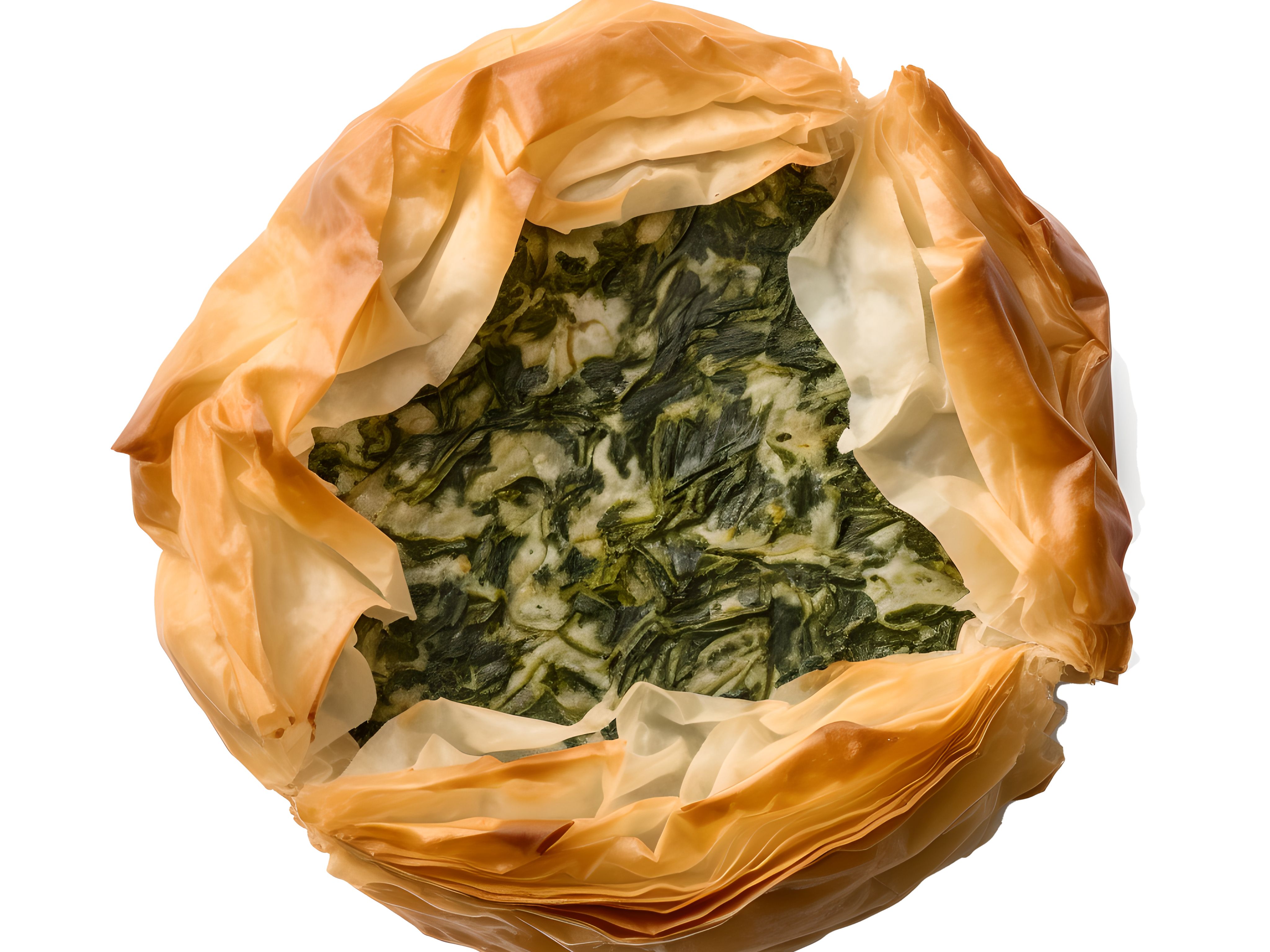 Homemade Spinach Pie.