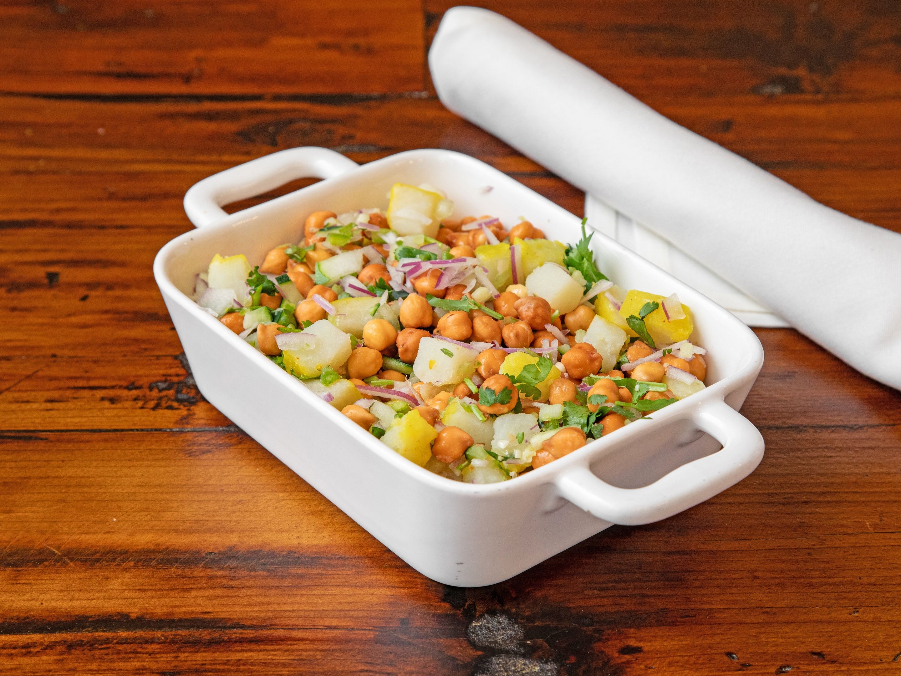 A07. Soaked Black Chana Chaat