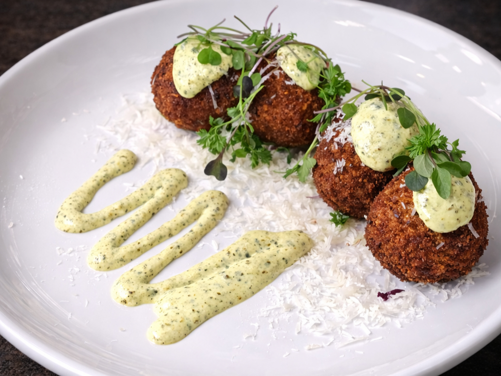Salmon Croquettes.