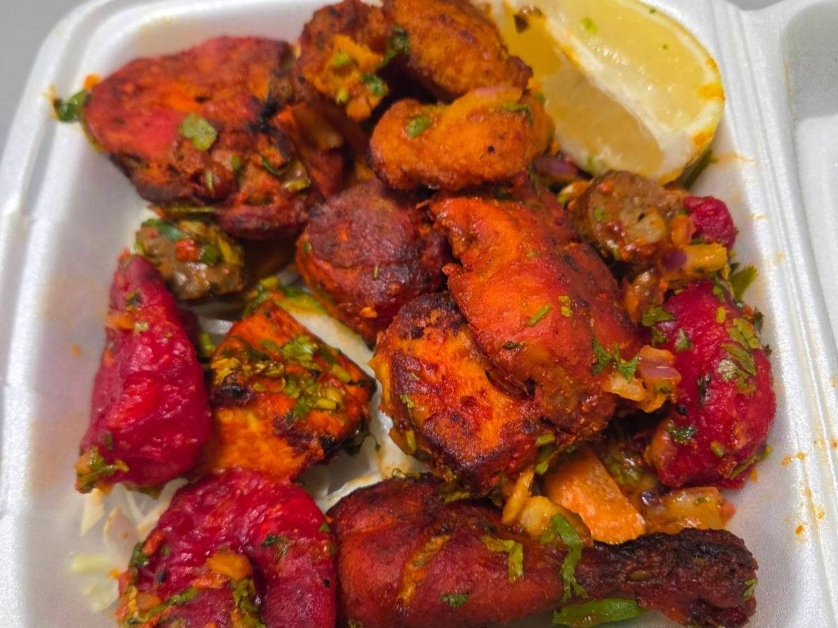 Tandoori Mixed Grill.