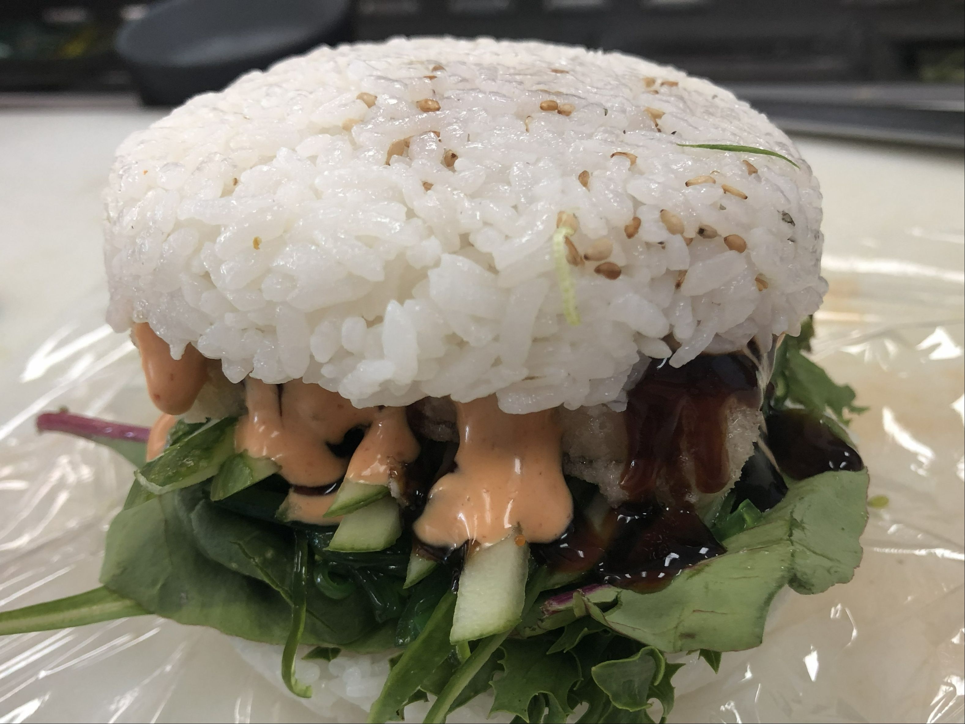 Tofu Burger.
