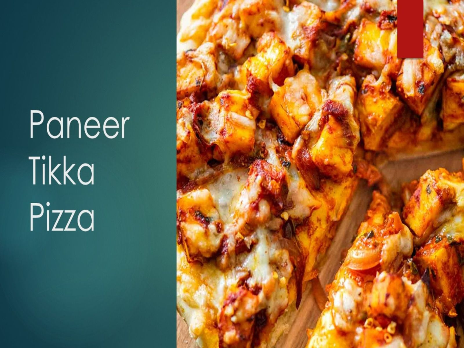 Paneer Tikka Pizza 12
