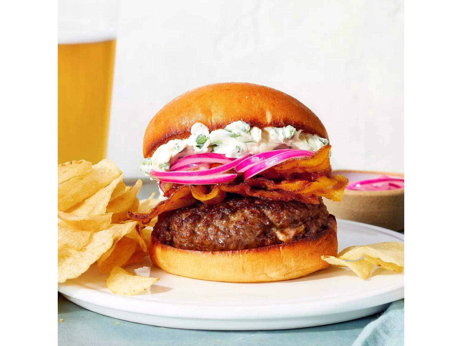 Jalapeño burger.