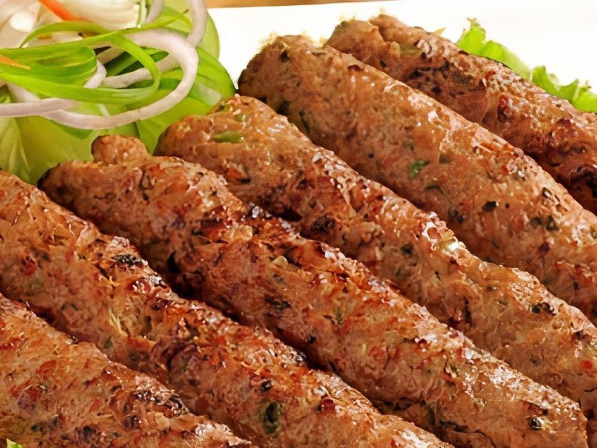 Seekh Kebab.