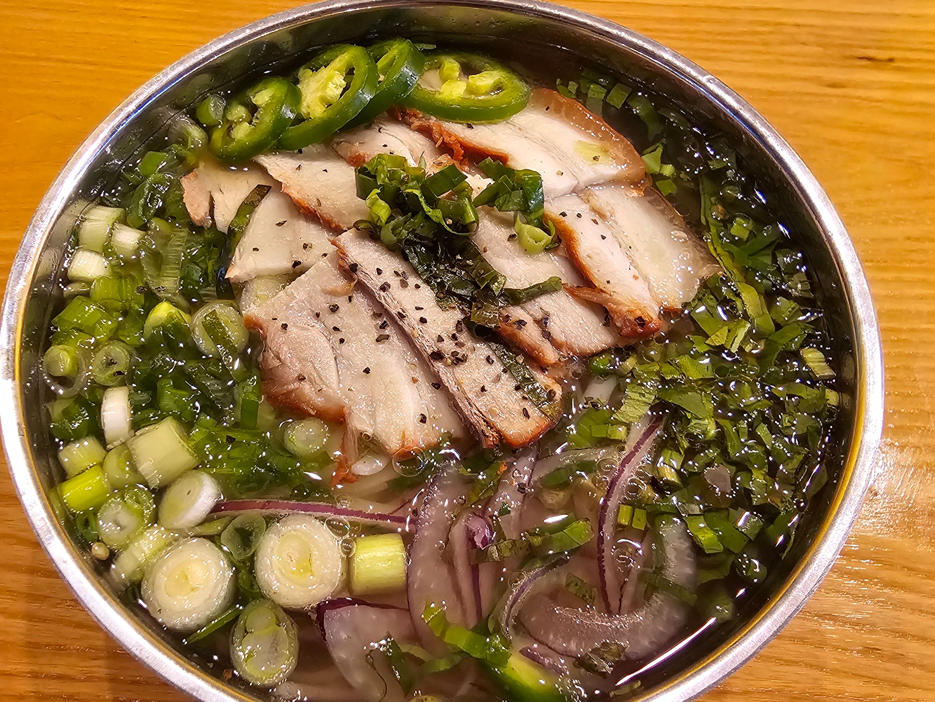 Phở Pork Belly (new).