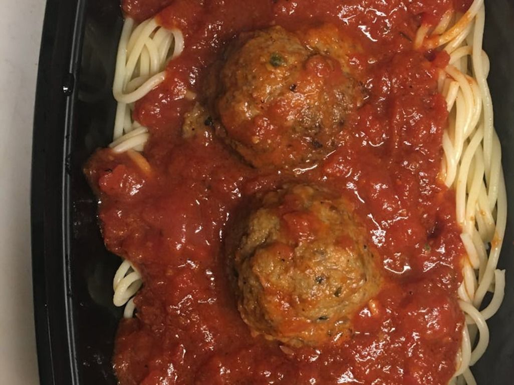 Side Spaghetti w/ Meatball.