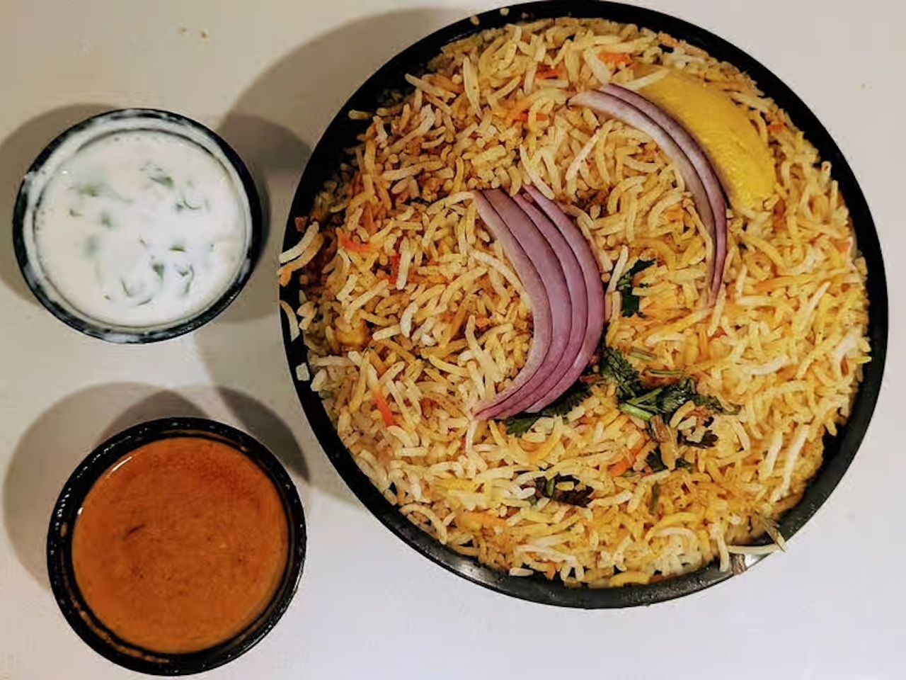 Vegetable Dum Biryani (Family Pack).
