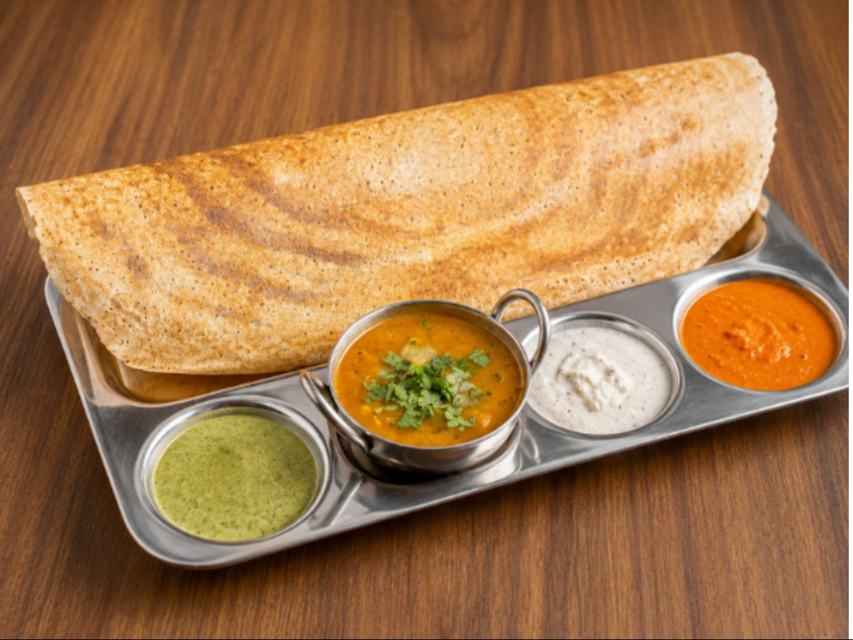 Strawberry Dosa.
