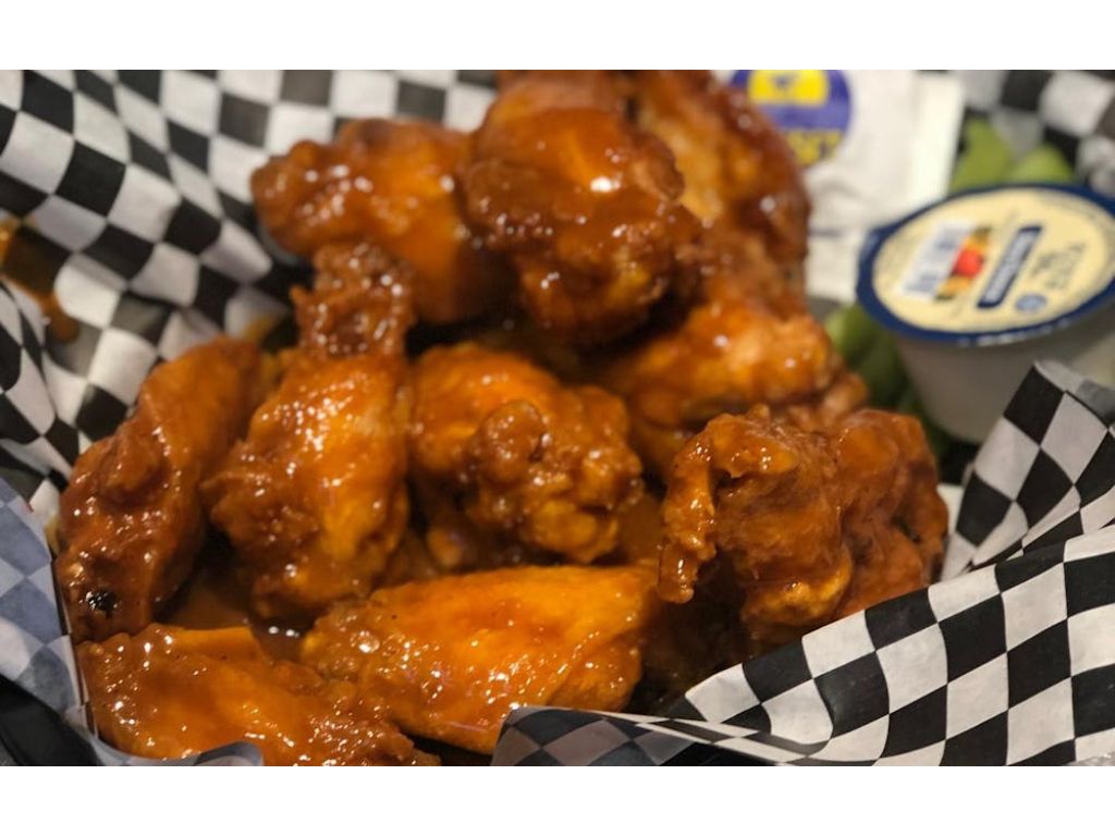 6 pc wings.