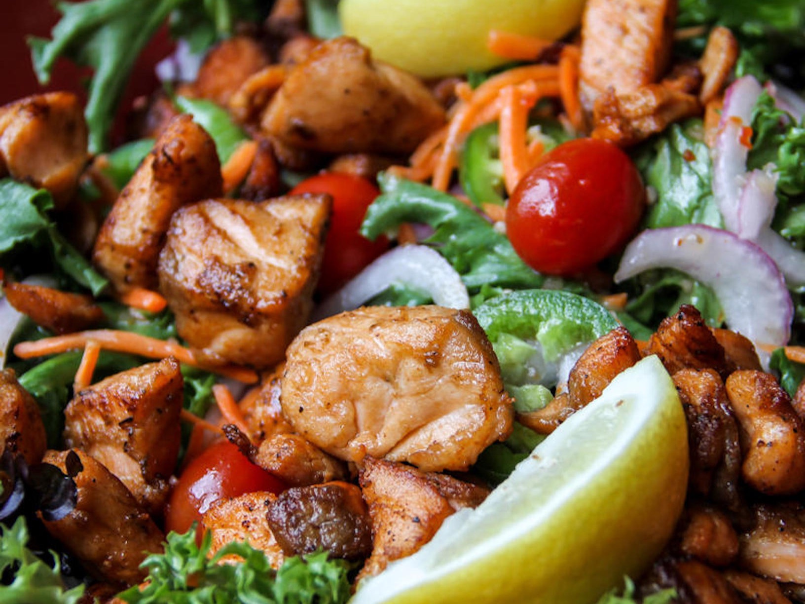 Salmon Starter Salad*.