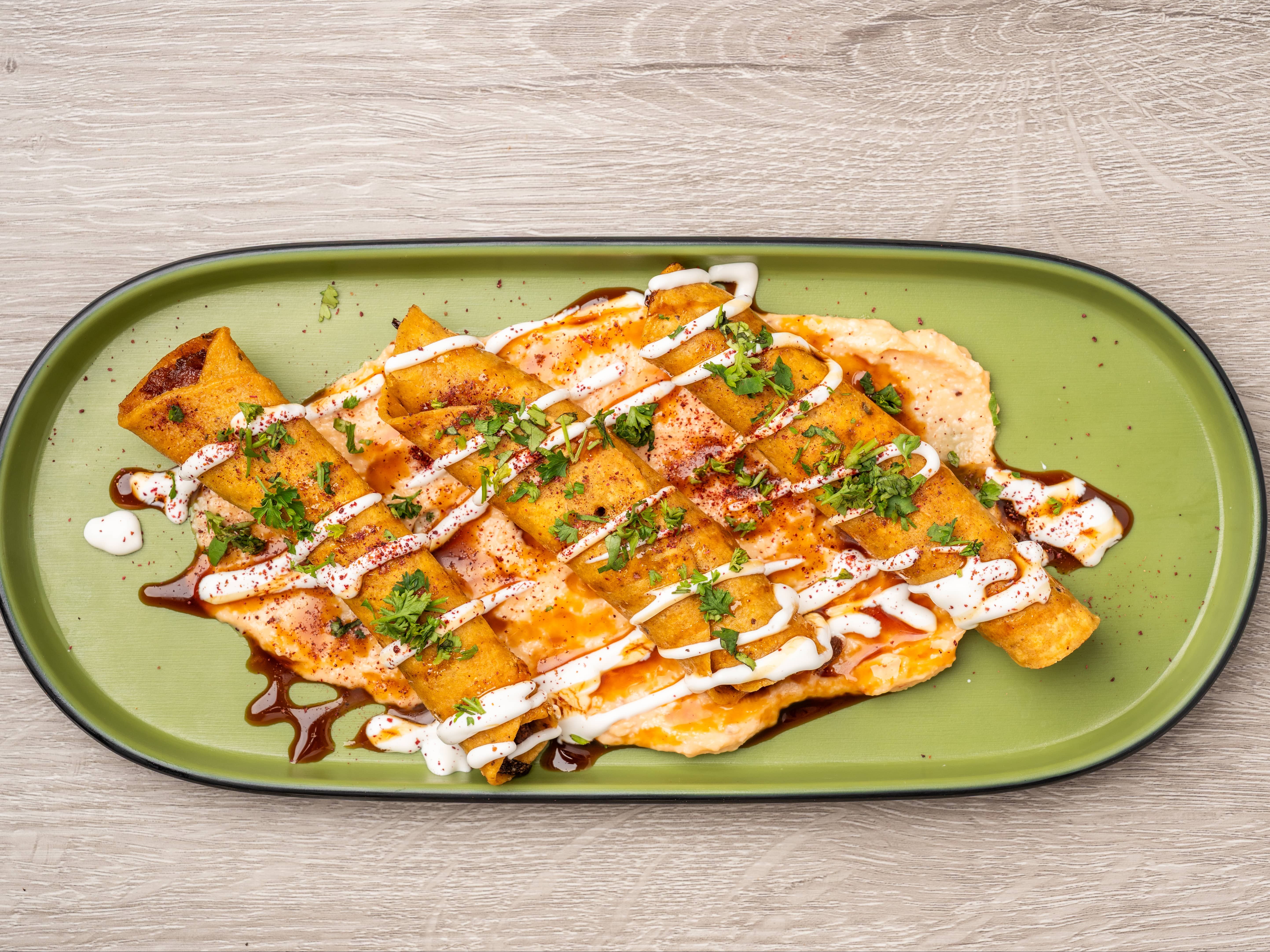 Summac Chicken Flautas.