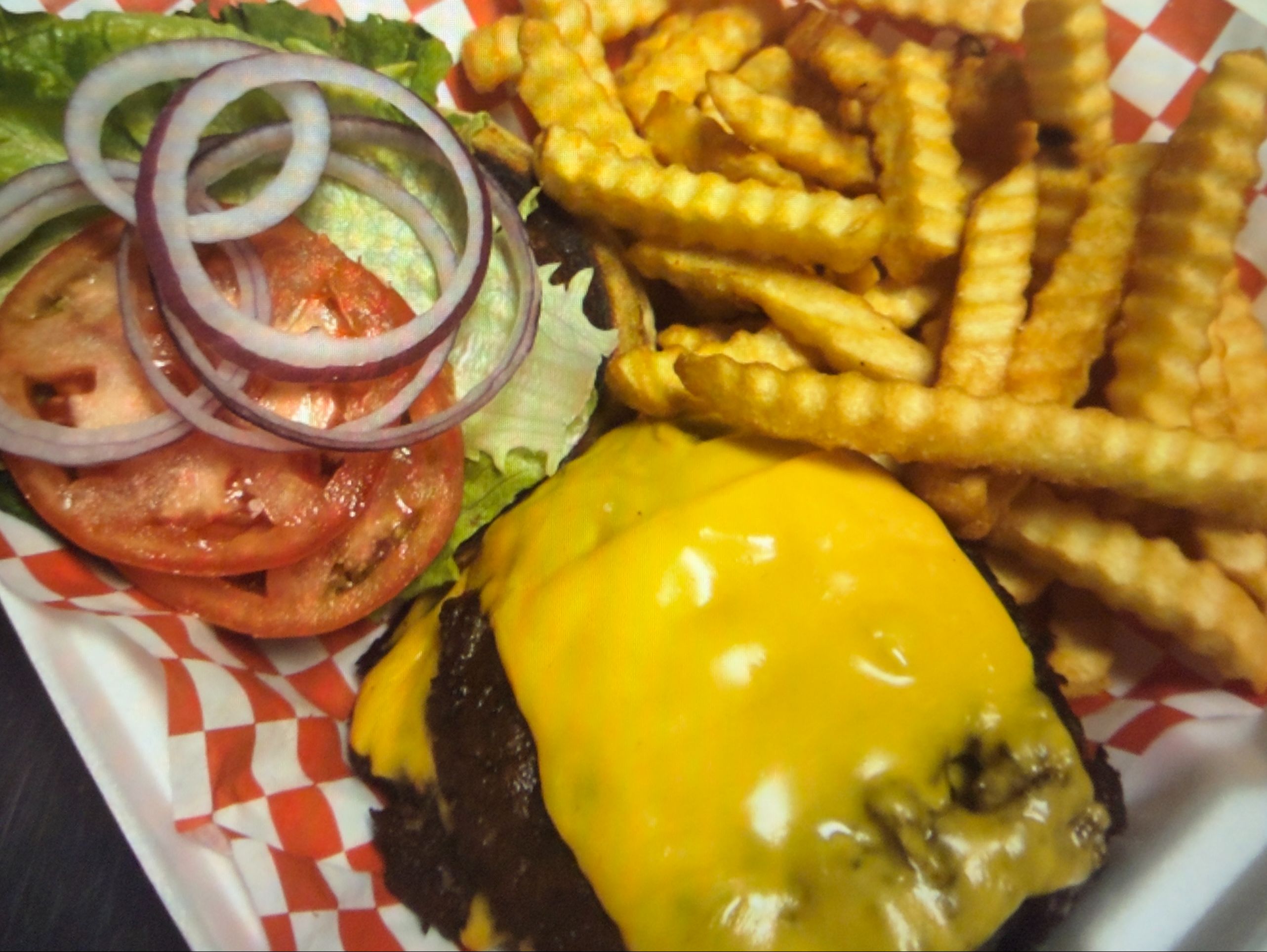 Single Smash Burger No Fries.