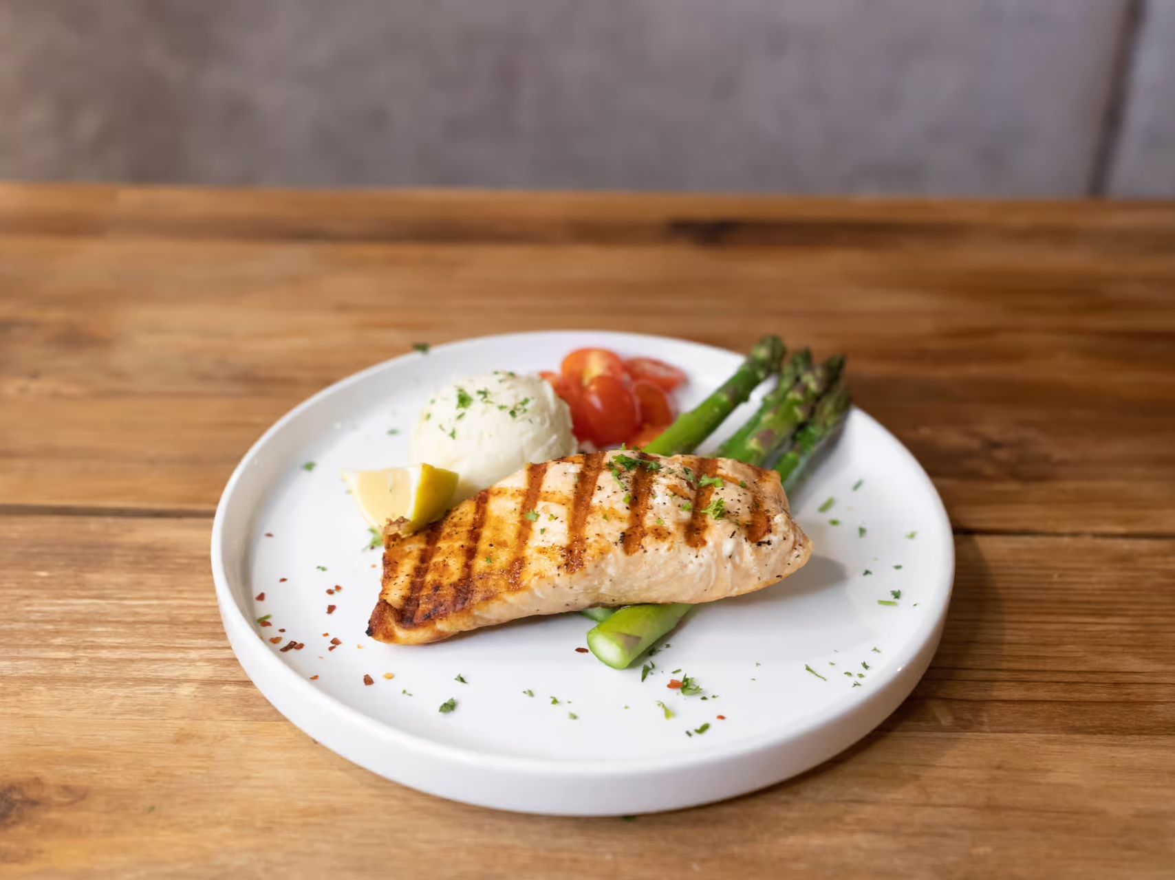 C Salmon and Truffle.