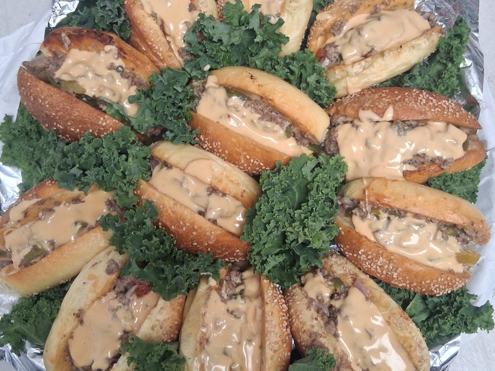 Mini Cheesesteak Tray- Serves 12