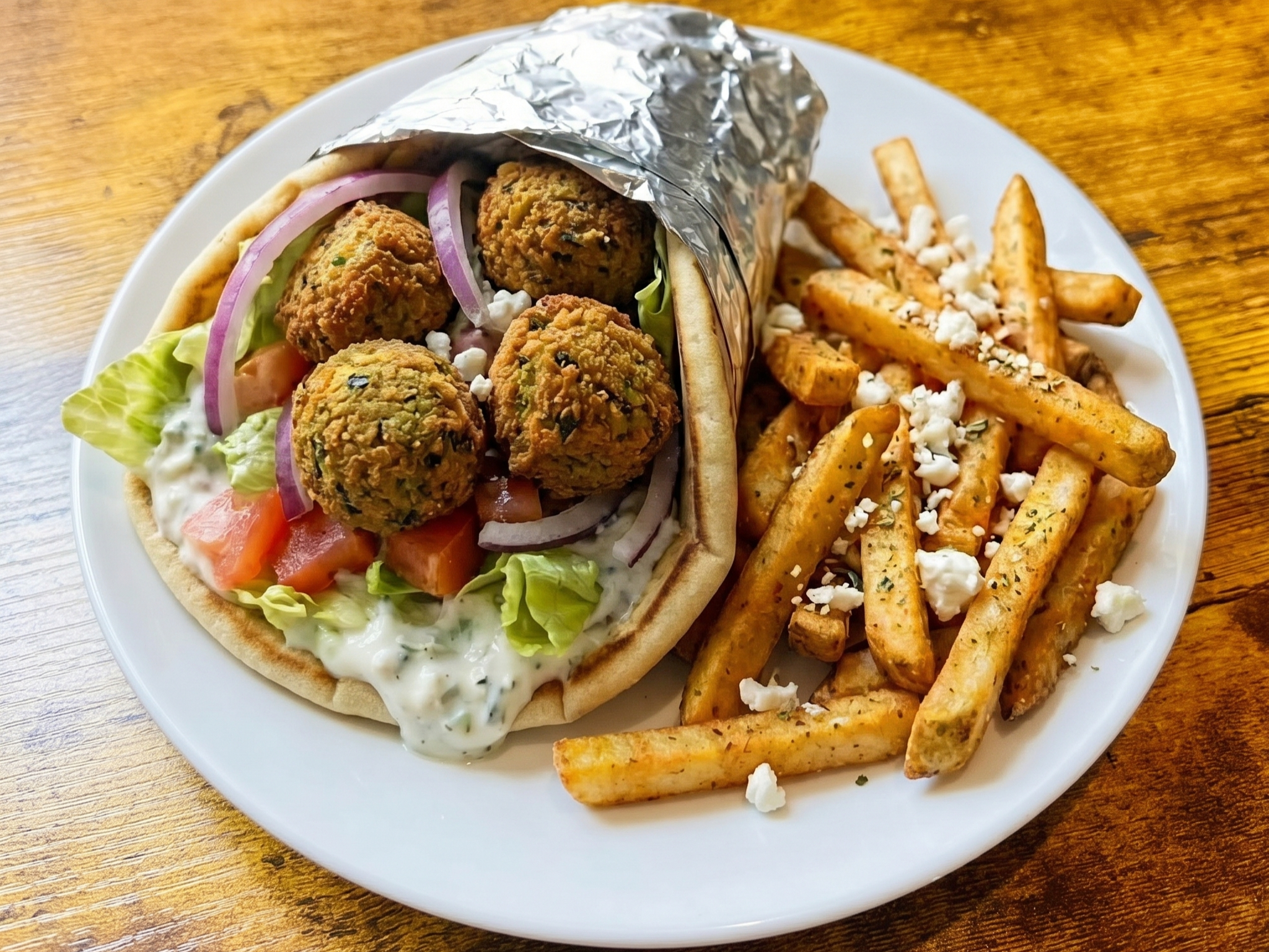 Falafel Pita.