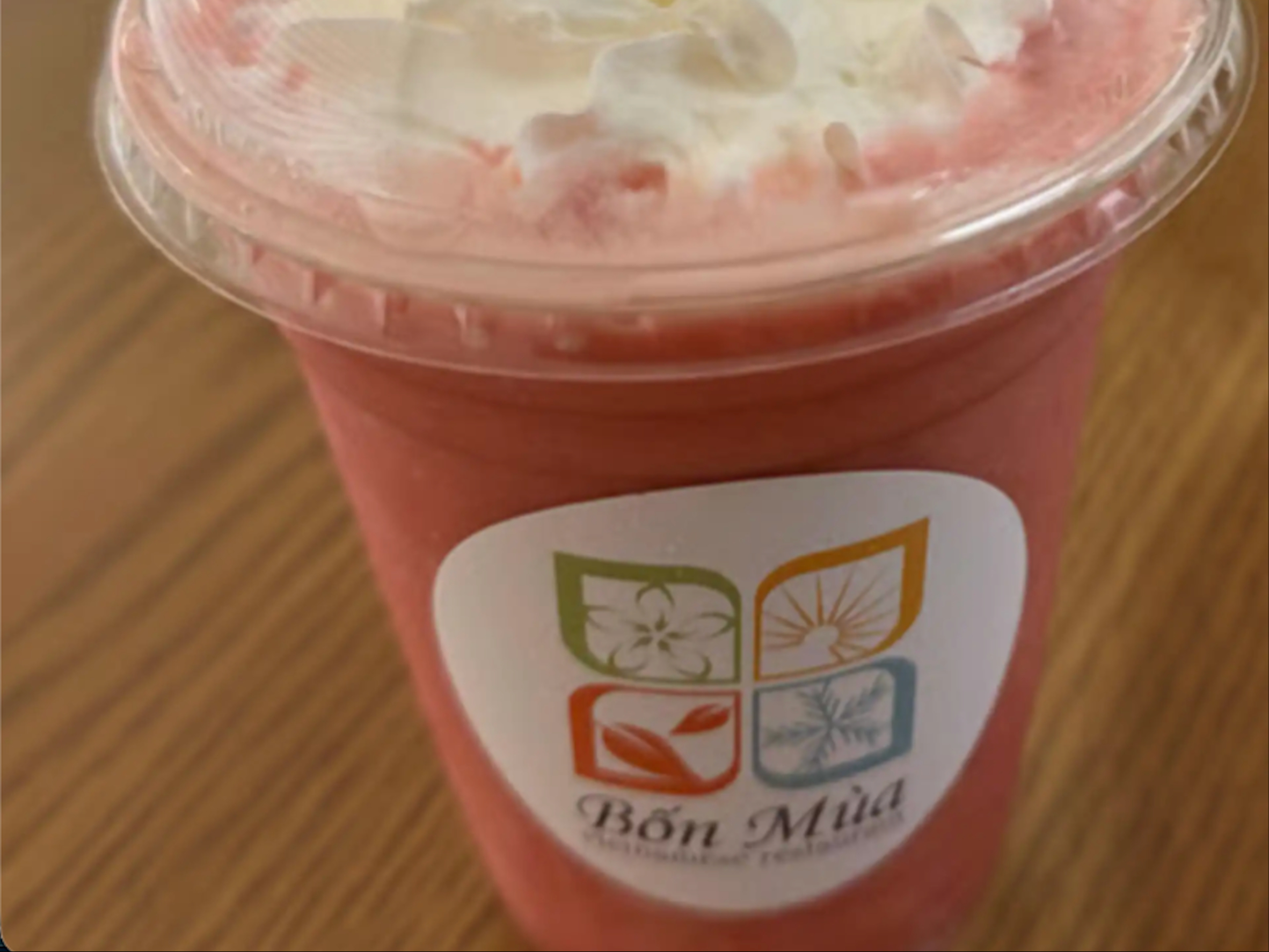 Sinh tố Đâu - Strawberry Smoothie.