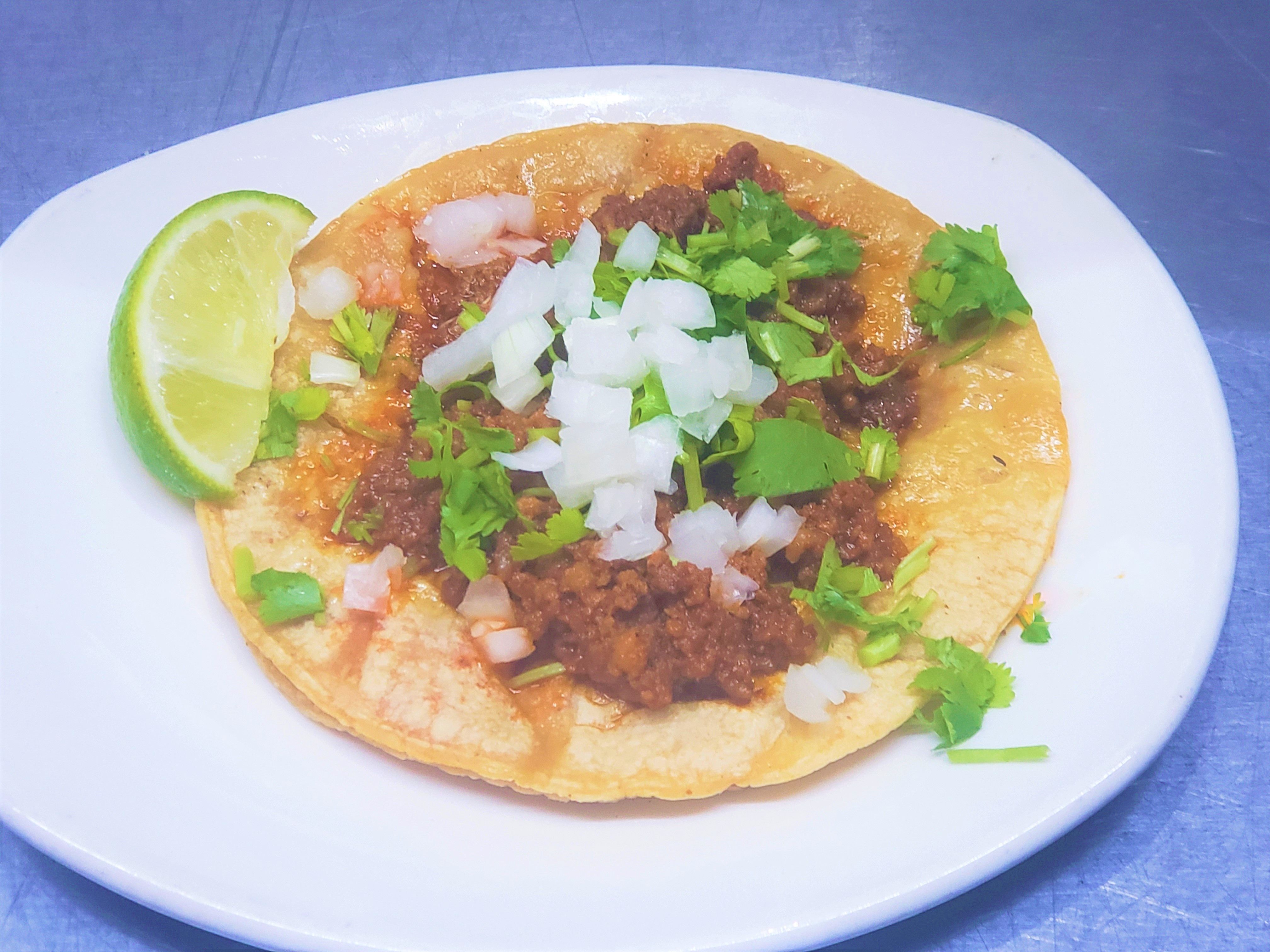 Chorizo Taco.