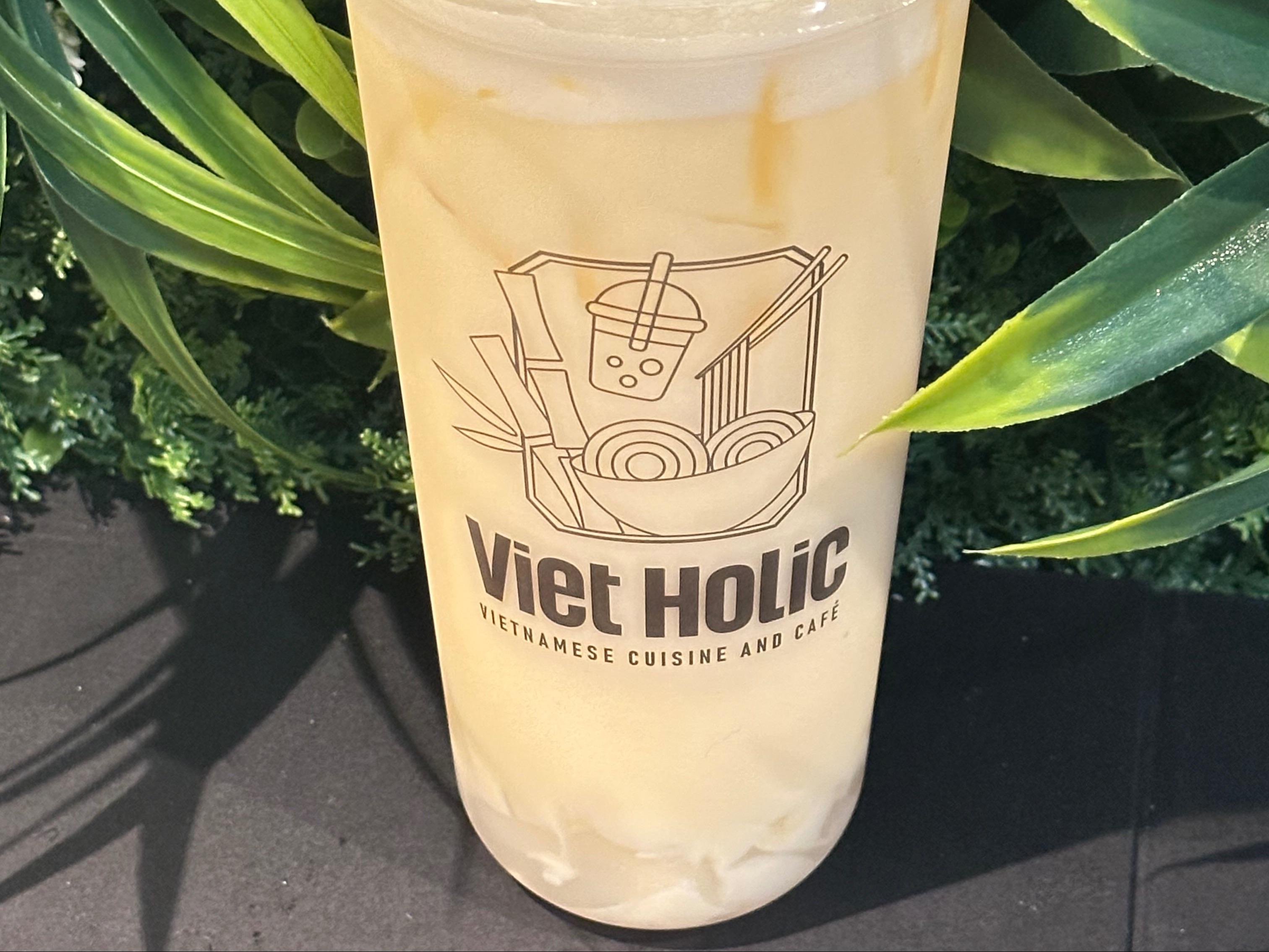 PINEAPPLE MILK TEA.