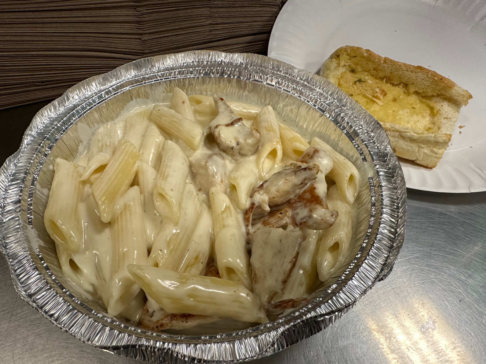 Kids Chicken Alfredo (online)